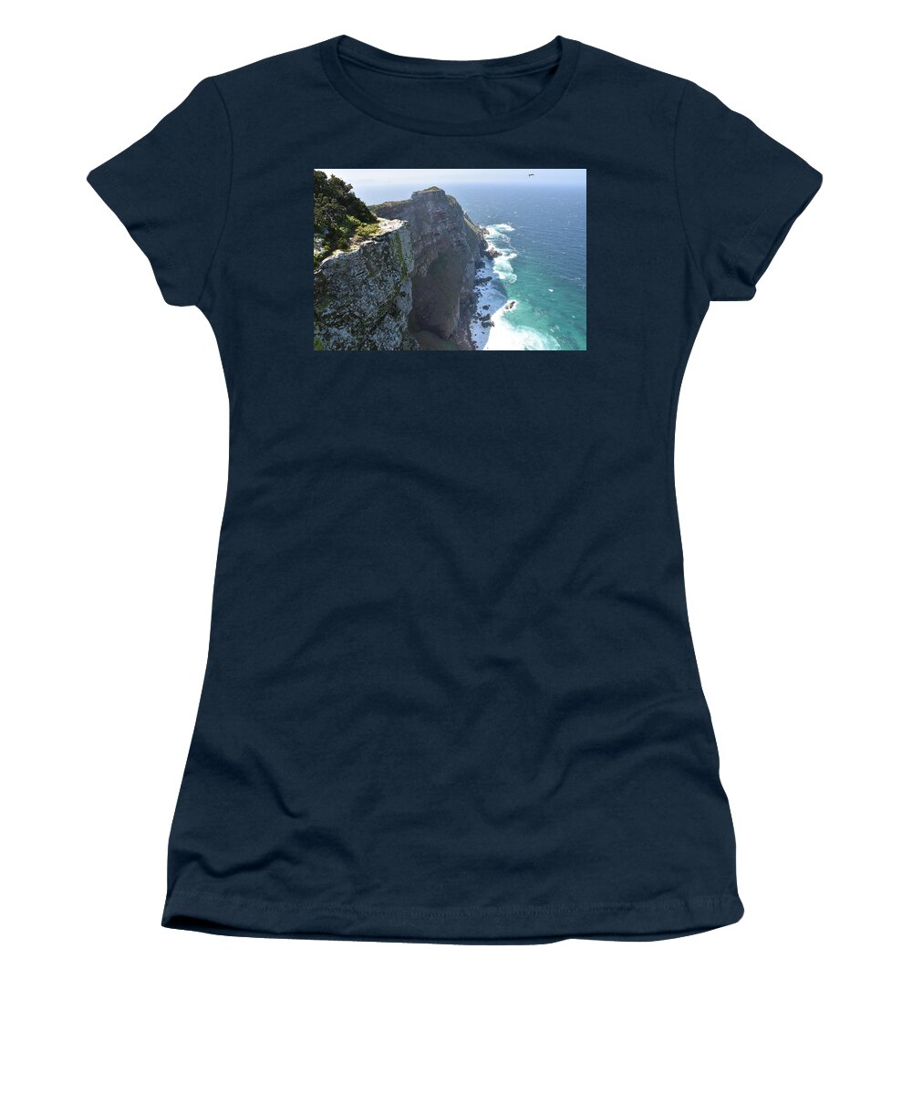 Cape Women's T-Shirt featuring the photograph Cape Point by Ben Foster