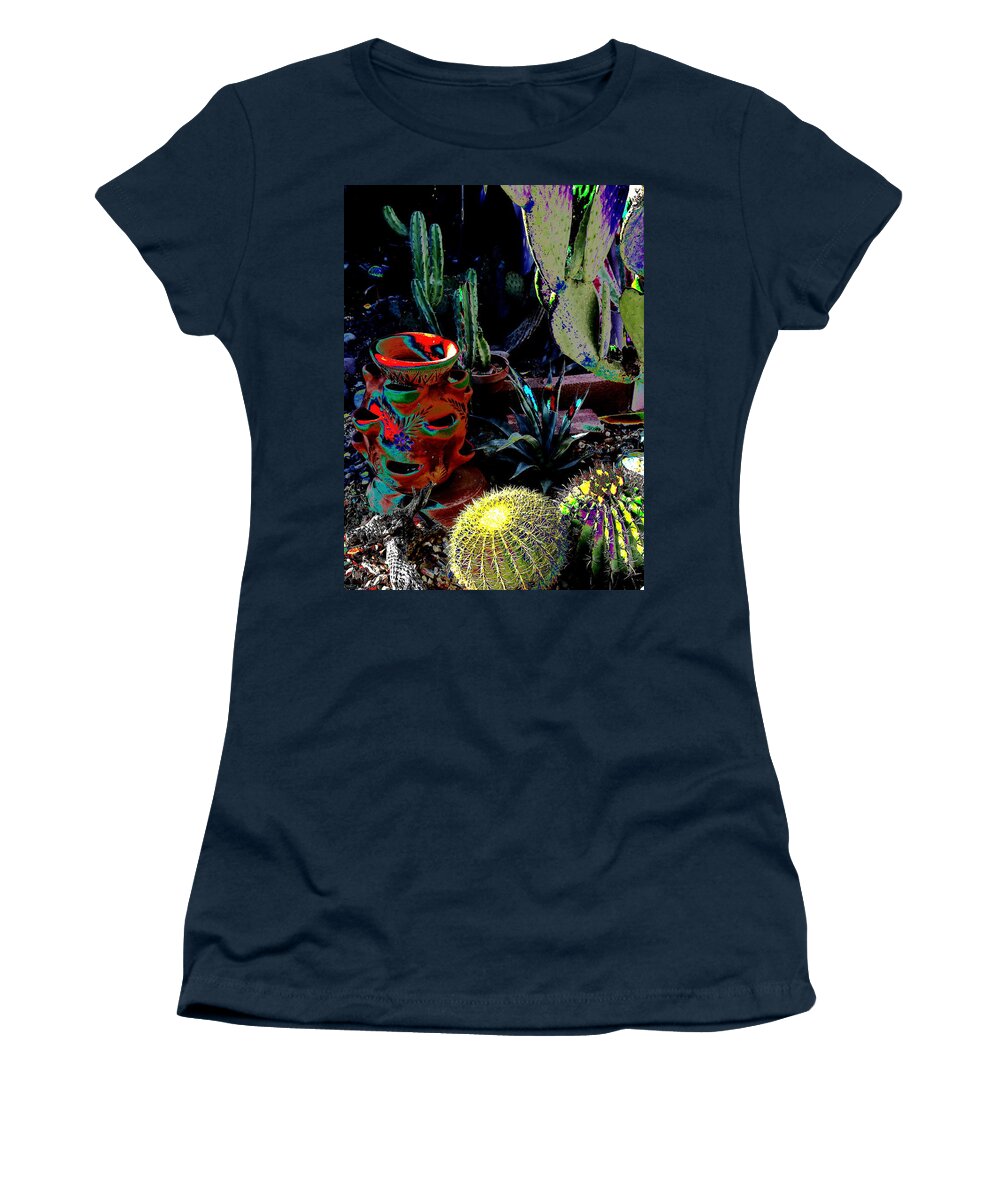 Southwest Women's T-Shirt featuring the photograph Color In The Shadows by M Diane Bonaparte