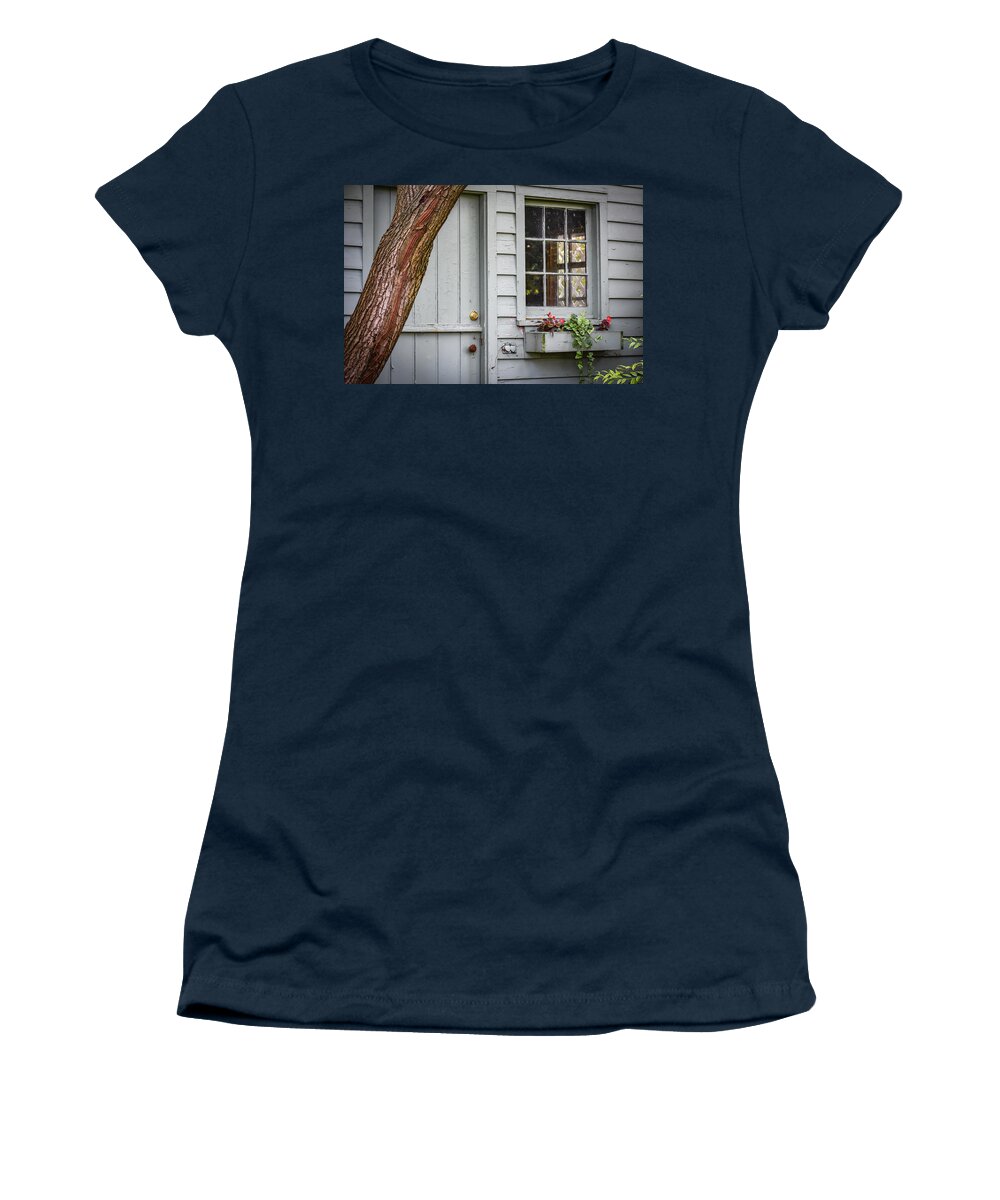 Country Women's T-Shirt featuring the photograph Cottage by Michelle Wittensoldner