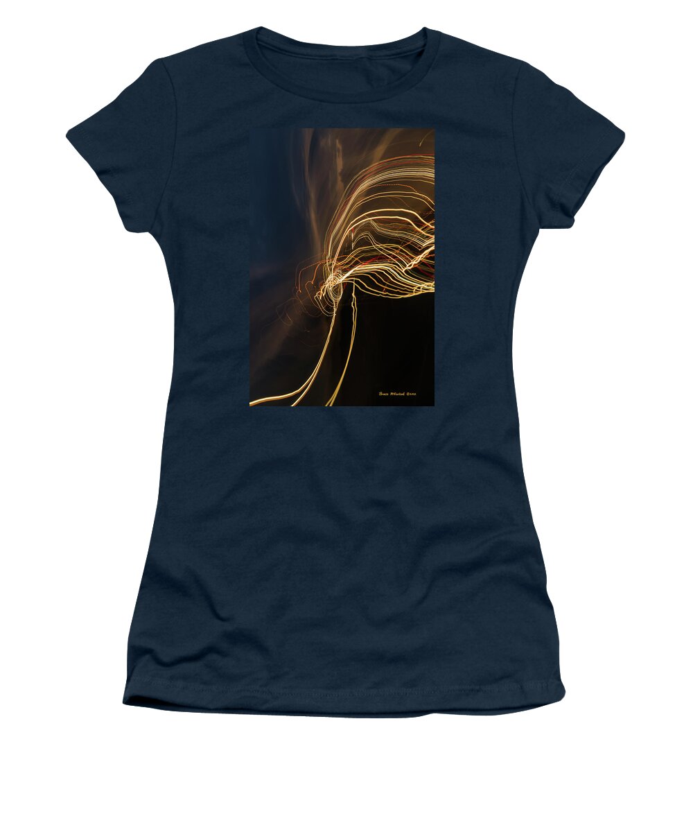  Women's T-Shirt featuring the photograph Creature of the Night by Bruce McFarland
