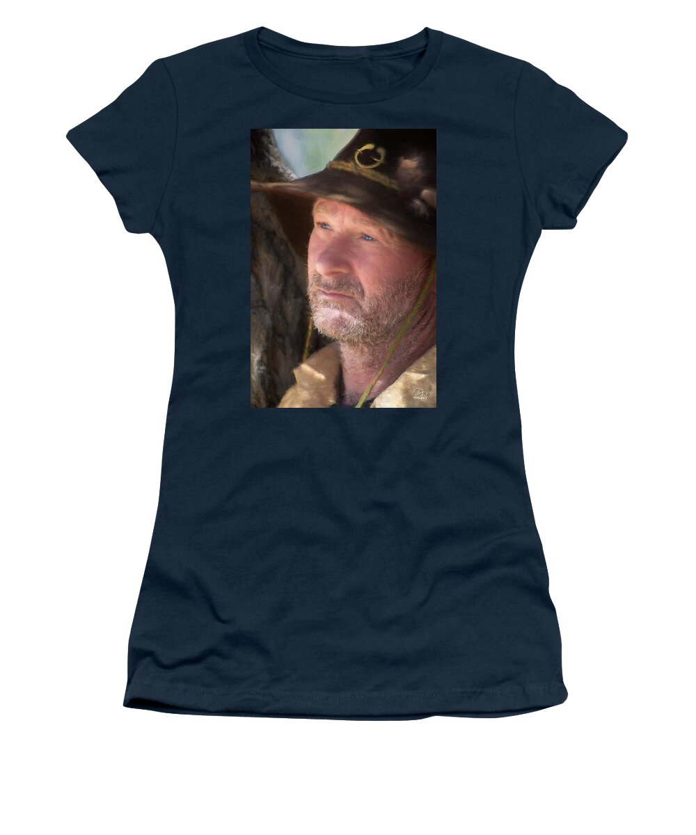 Colorado Women's T-Shirt featuring the photograph Damon by Debra Boucher