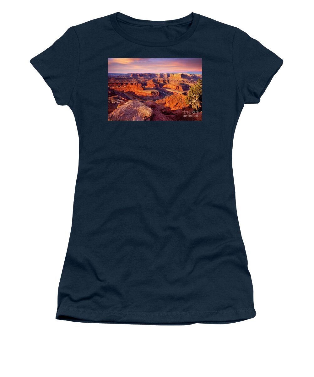 America Women's T-Shirt featuring the photograph Dead Horse Point View by Brian Jannsen