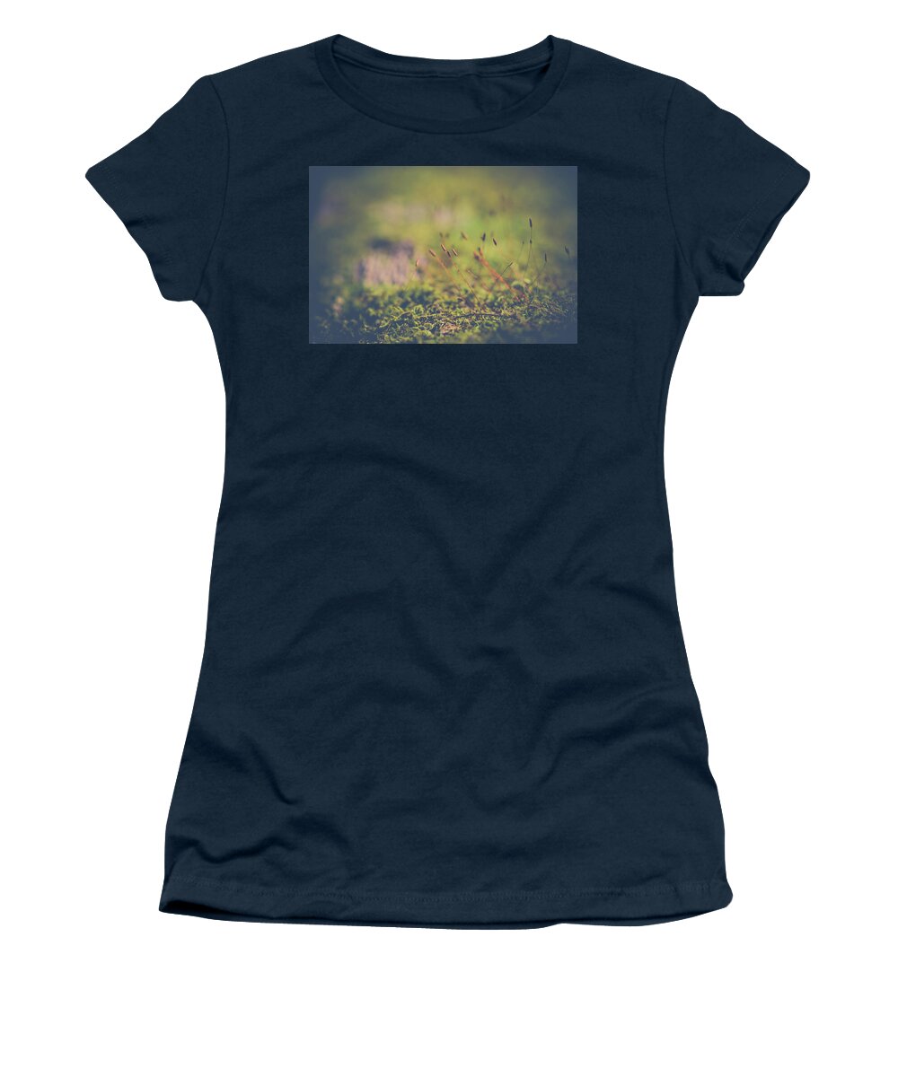 Macro Women's T-Shirt featuring the photograph Fairy Hunt by Michelle Wermuth