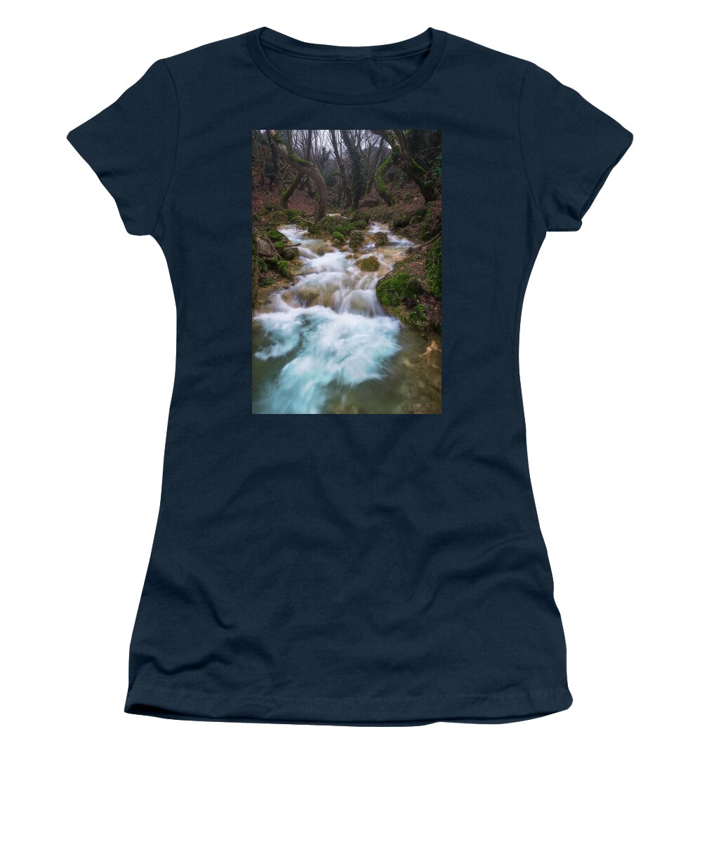 Kavala Women's T-Shirt featuring the photograph Fairyland by Elias Pentikis