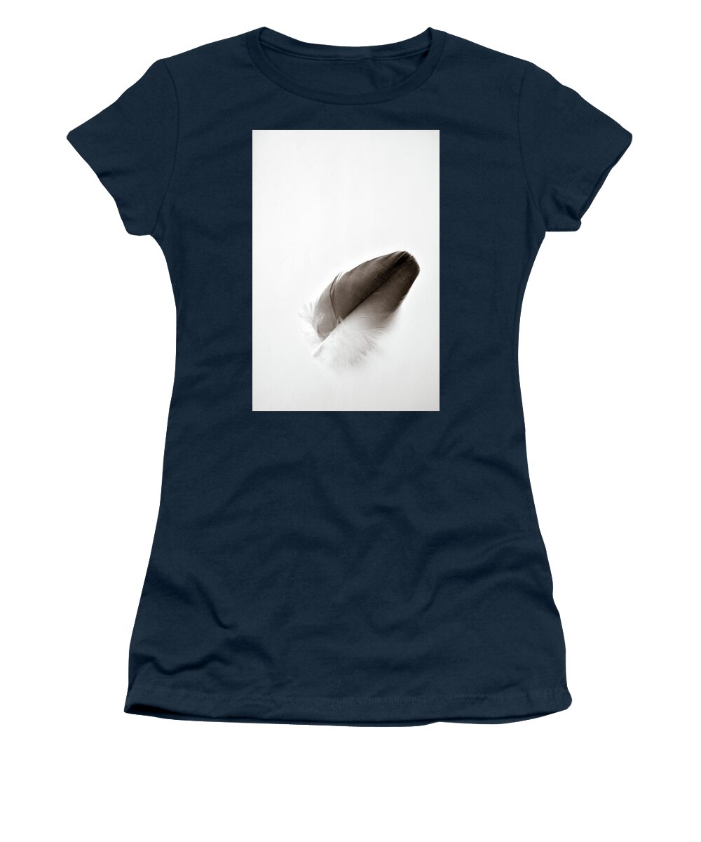 Feather Women's T-Shirt featuring the photograph Flightless by Michelle Wermuth