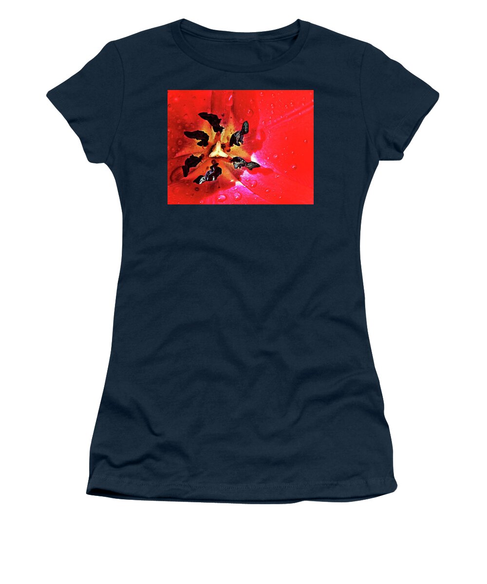 Flower Women's T-Shirt featuring the photograph Floral Close Up by Martin Smith