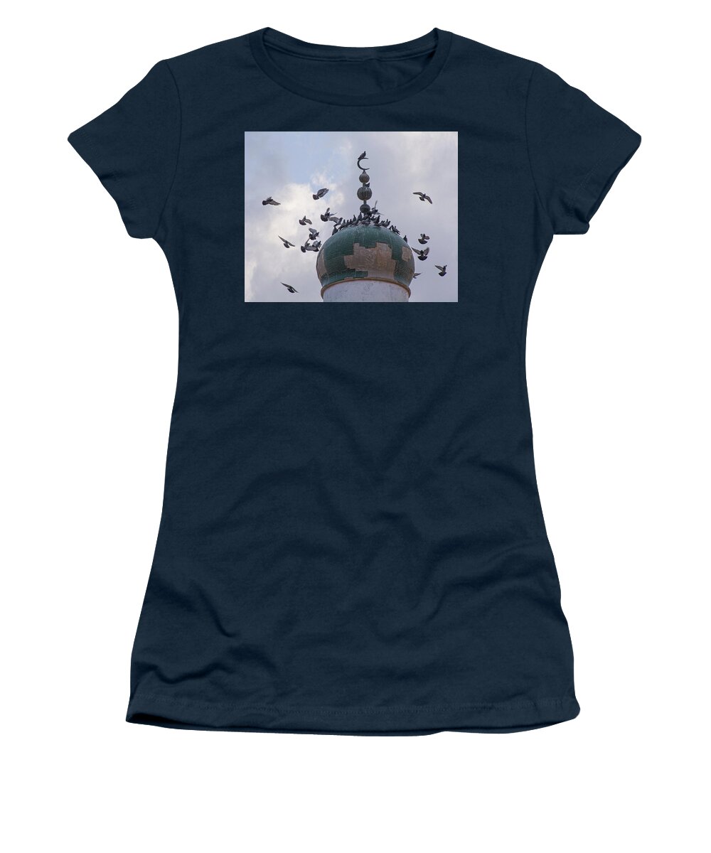 Iraq Women's T-Shirt featuring the photograph Free Flight by Laura Hedien