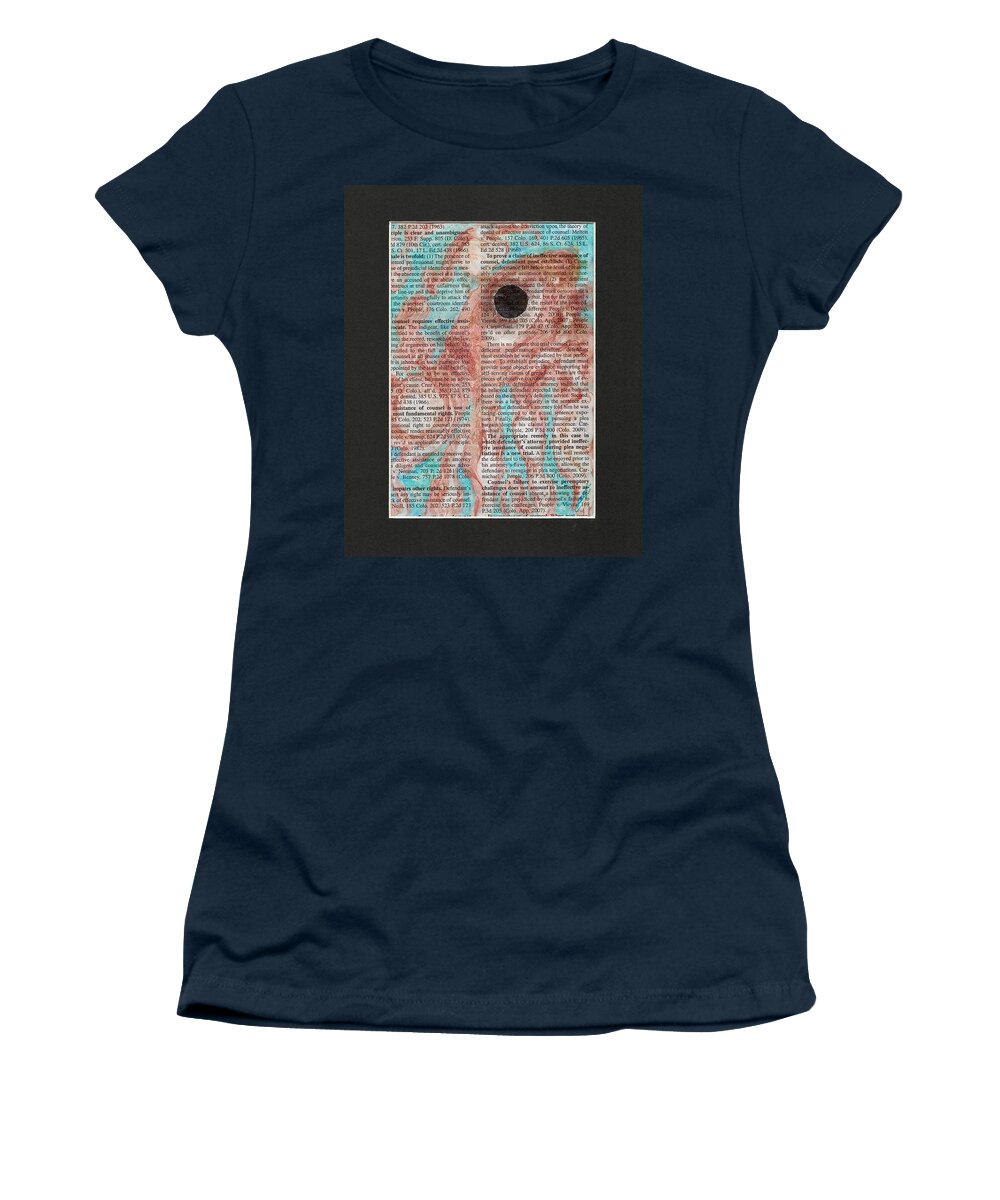 Empathy Women's T-Shirt featuring the painting From Below by Misty Morehead