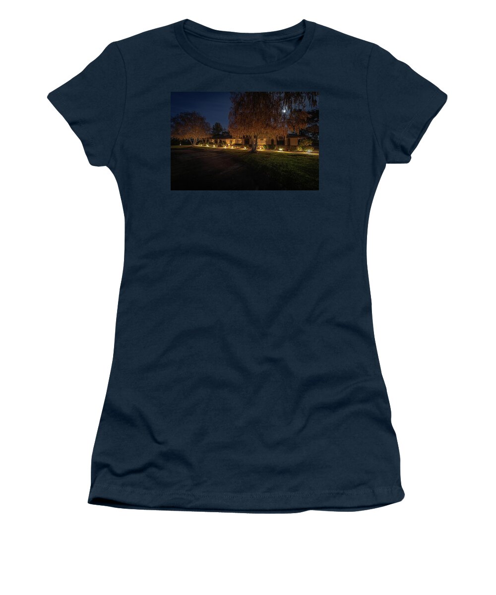  Women's T-Shirt featuring the photograph Front 2 by Tim Bryan