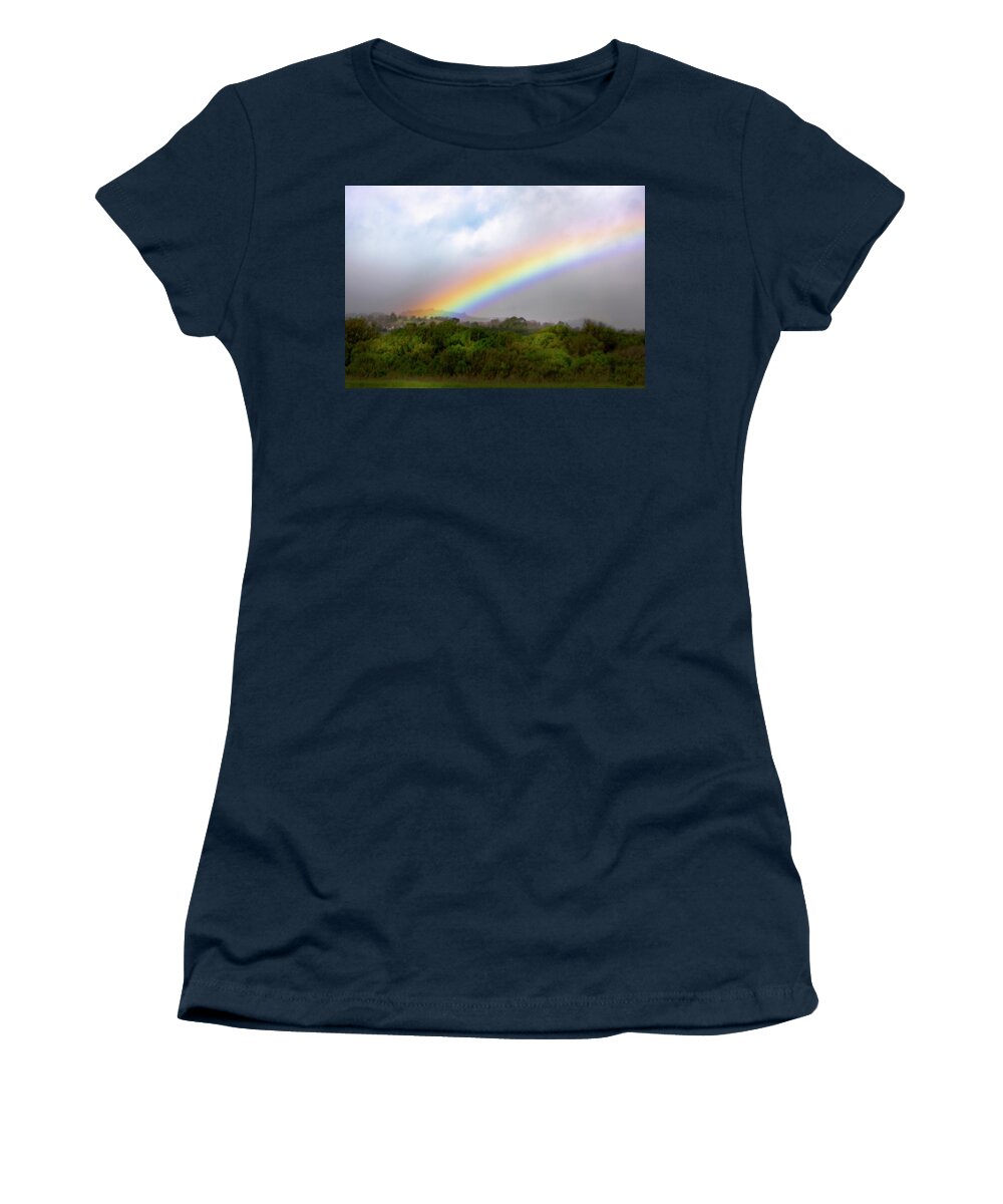 Rainbow Women's T-Shirt featuring the photograph God's Intended Purpose by Brian Tada