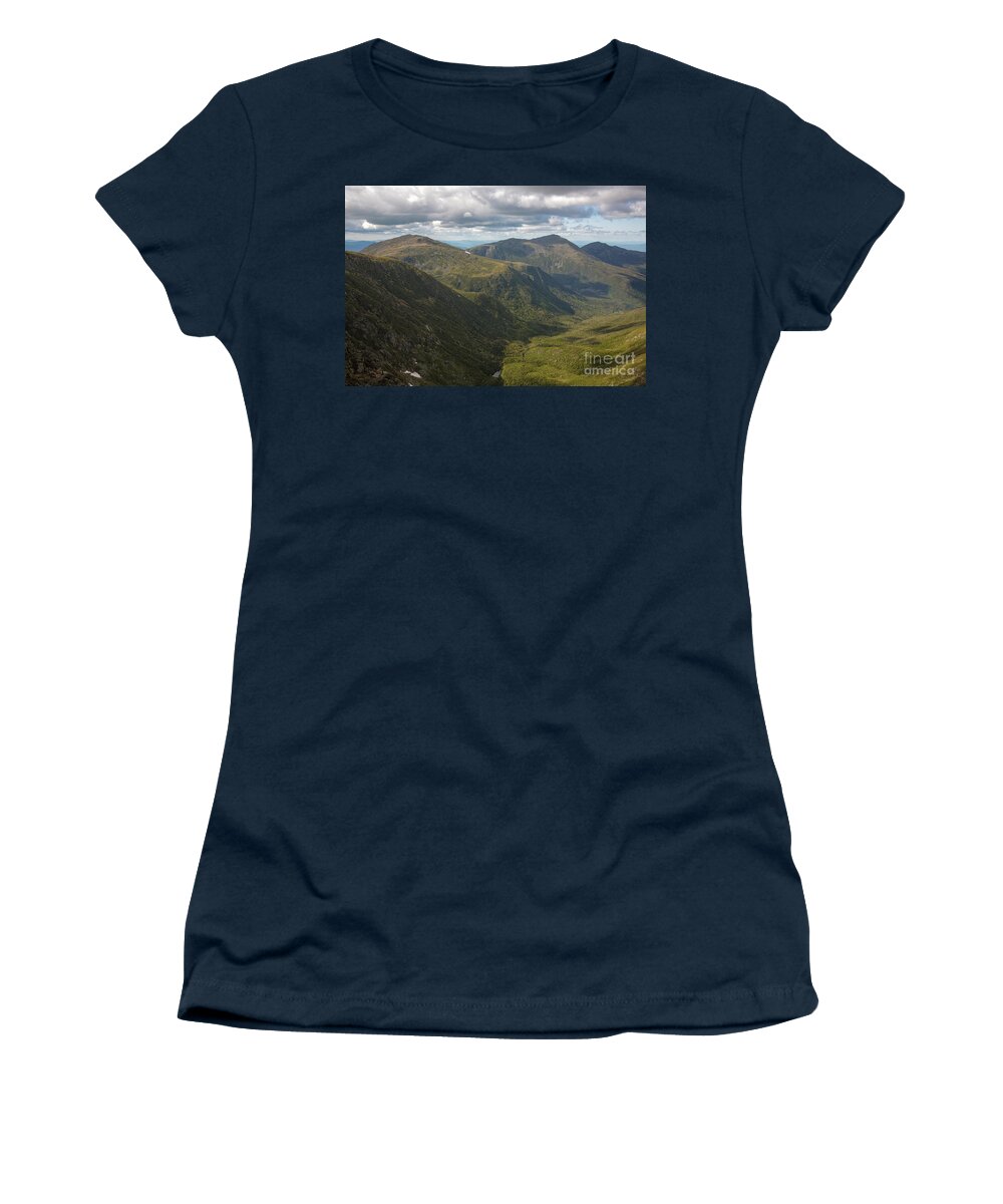 Hike Women's T-Shirt featuring the photograph Great Gulf Wilderness - White Mountains New Hampshire by Erin Paul Donovan