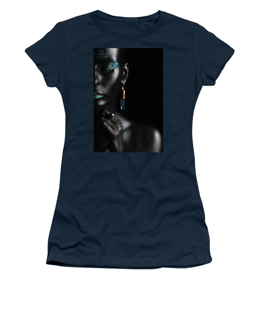 Russian Artists New Wave Women's T-Shirt featuring the photograph Guide #3 by Ivan Kovalev