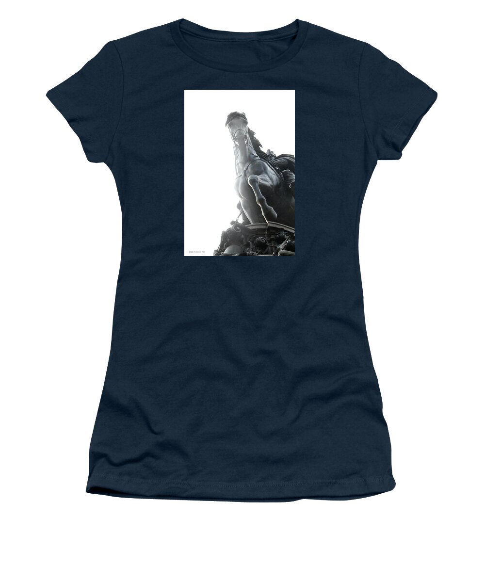 Philadelphia Women's T-Shirt featuring the photograph Horse by Kynn Peterkin