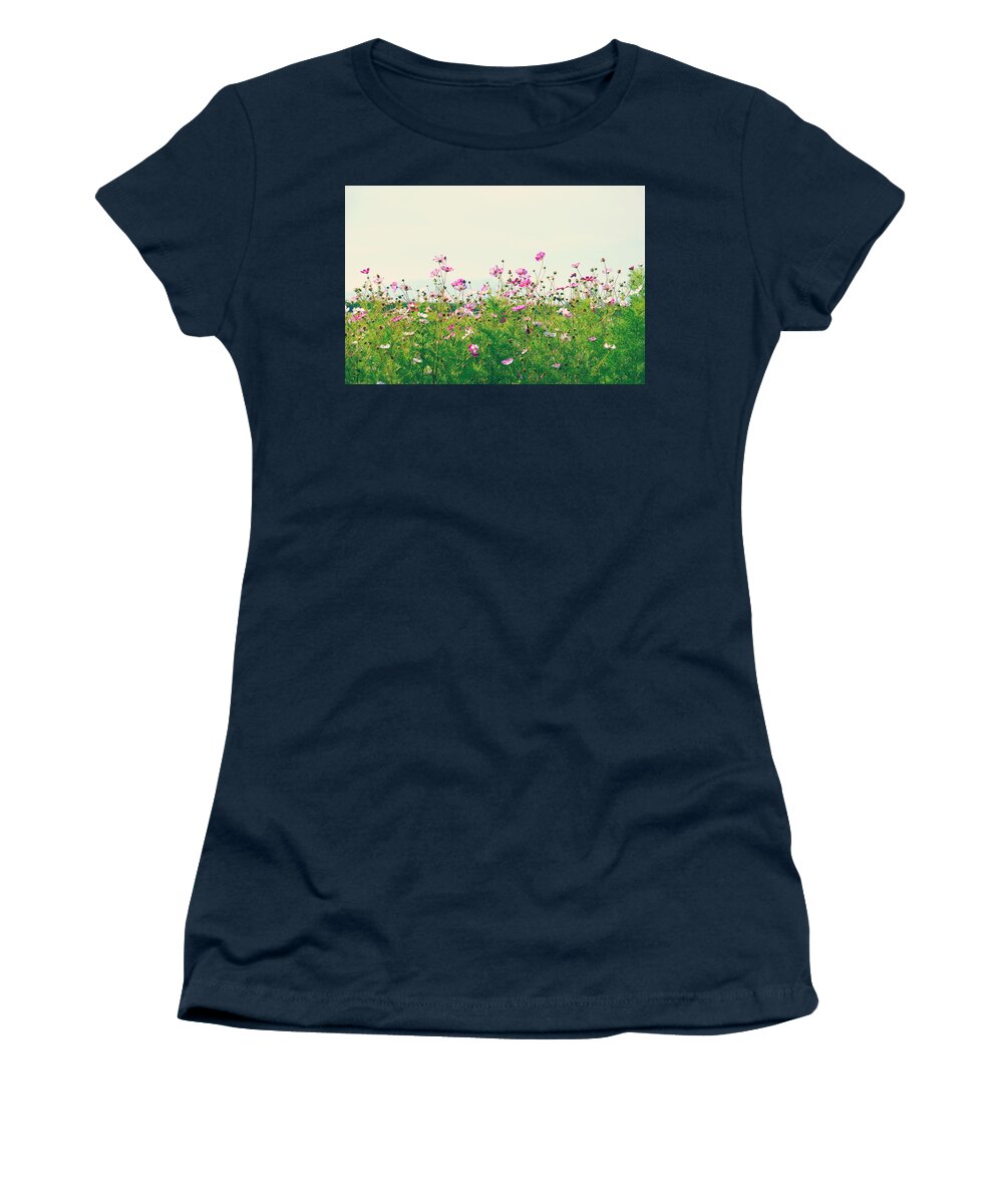Wild Flowers Women's T-Shirt featuring the photograph I Choose Magic by Robin Dickinson
