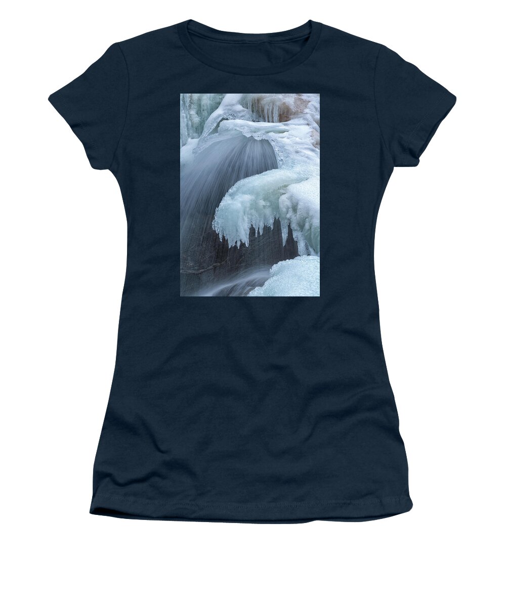 Ice Women's T-Shirt featuring the photograph Iced by Darren White