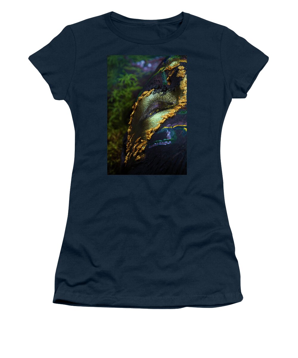 Russian Artists New Wave Women's T-Shirt featuring the photograph Labyrinth by Ivan Kovalev