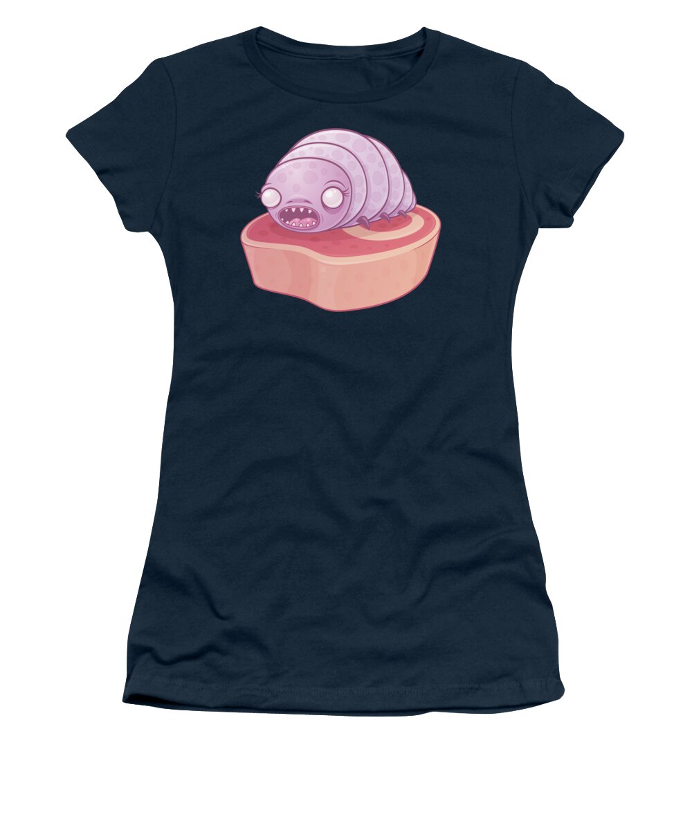 Cute Women's T-Shirt featuring the digital art Maggie by John Schwegel