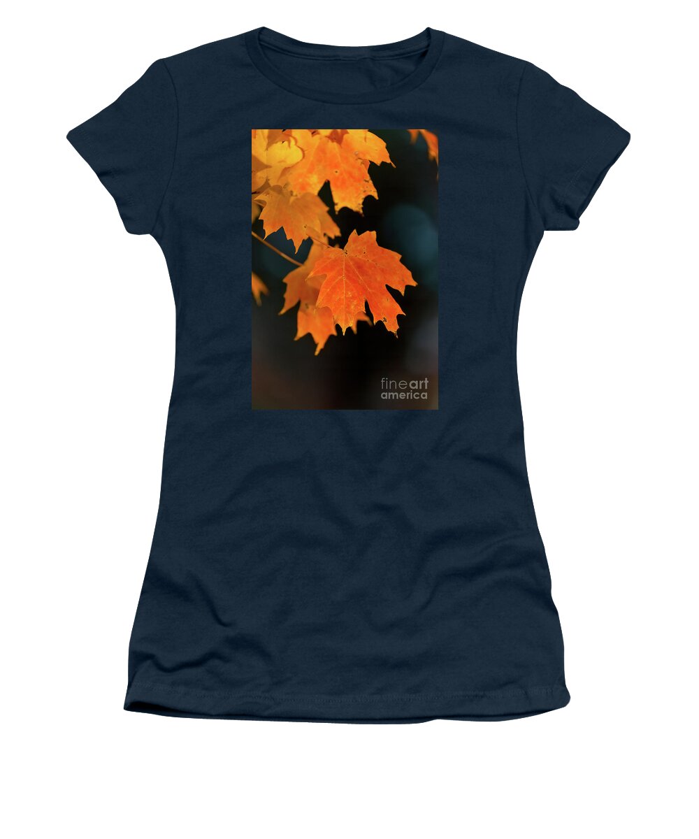 Cayce Women's T-Shirt featuring the photograph Maple-1 by Charles Hite