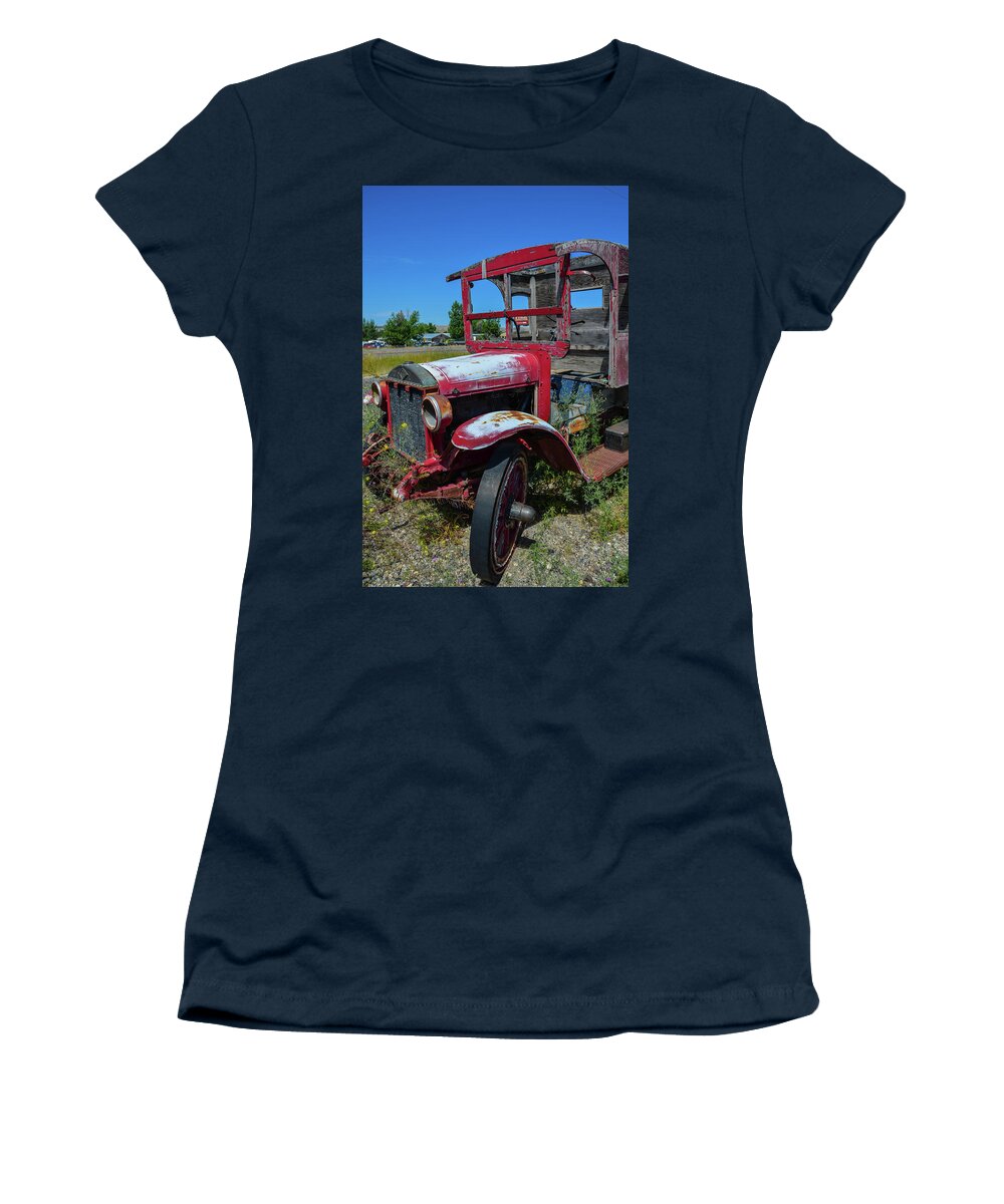Antique Women's T-Shirt featuring the photograph Might This Be a Diamond T by Douglas Wielfaert