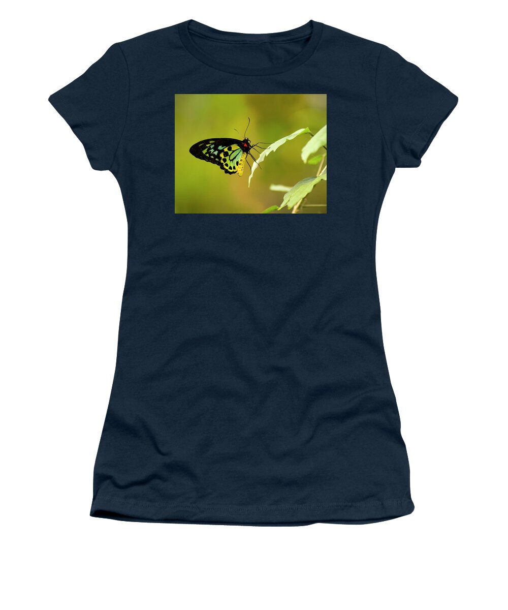 Photography Women's T-Shirt featuring the photograph Monarch by Jeffrey PERKINS