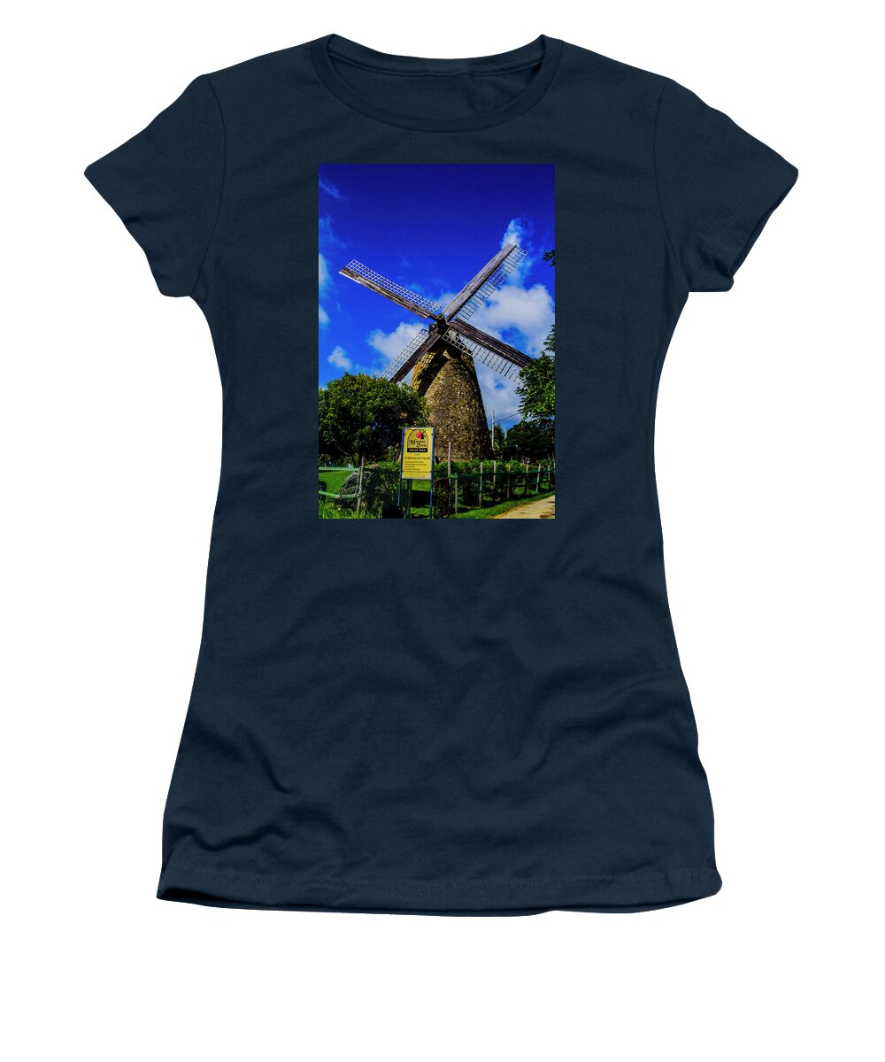 Windmill Women's T-Shirt featuring the photograph Morgan Lewis Mill by Stuart Manning