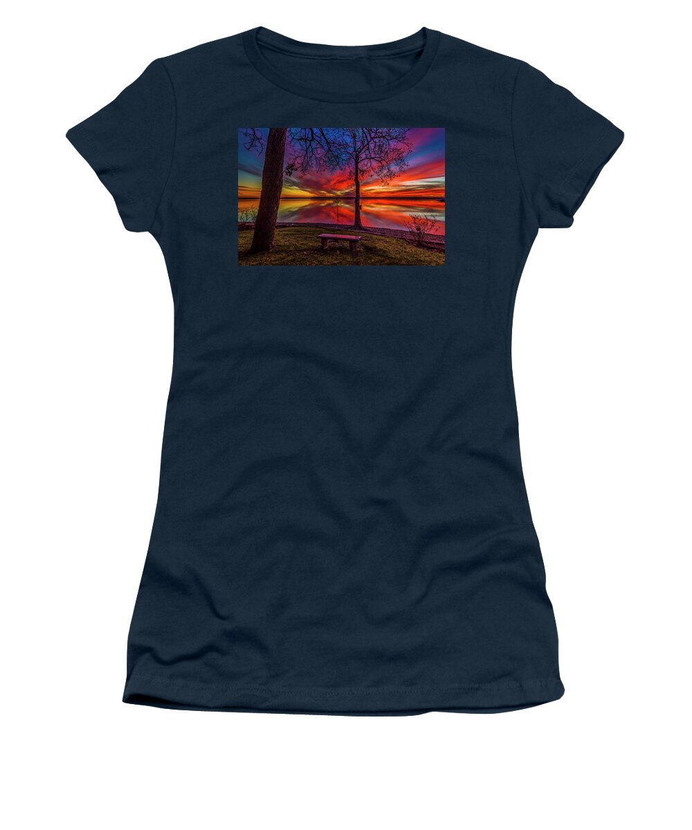Sunrise Women's T-Shirt featuring the photograph Morning Glory by David Wagenblatt