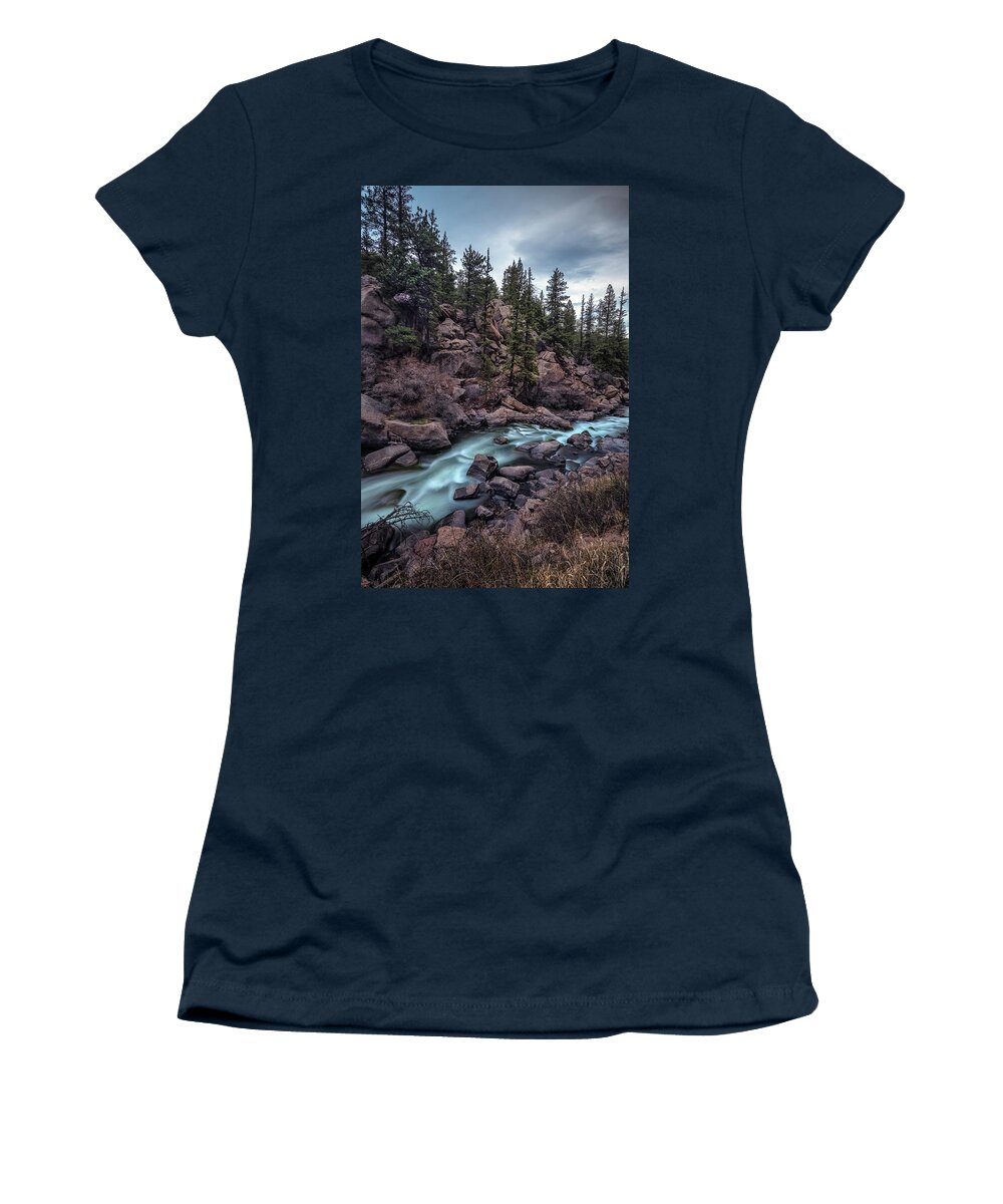 Colorado Women's T-Shirt featuring the photograph Mountain Purity by Robert Fawcett