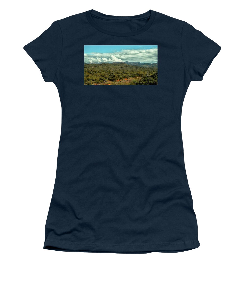 New River Women's T-Shirt featuring the photograph New River Winter Splendor by Chance Kafka