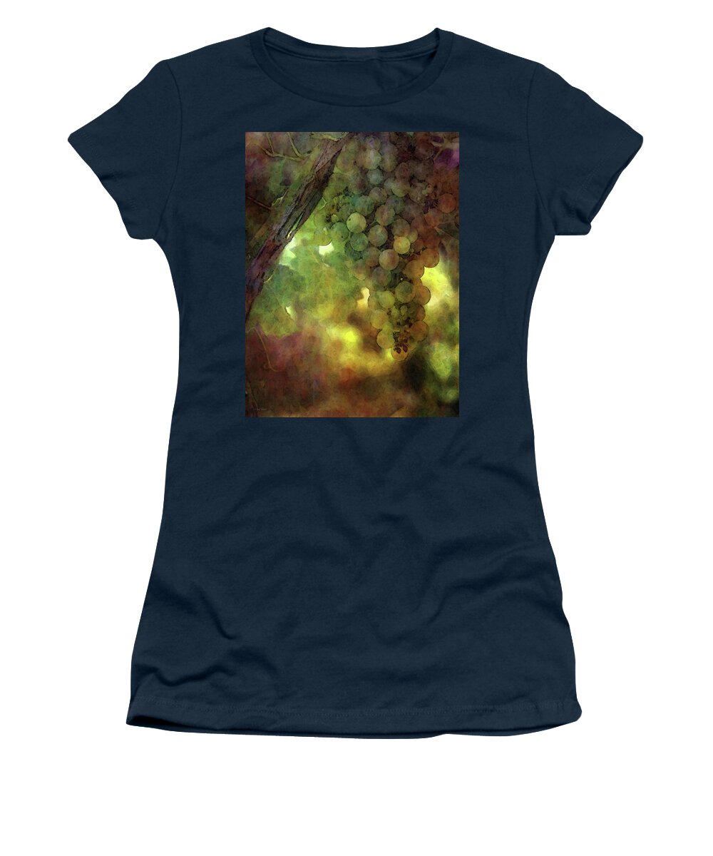 Impressionist Women's T-Shirt featuring the photograph Not Yet 2670 IDP_6 by Steven Ward