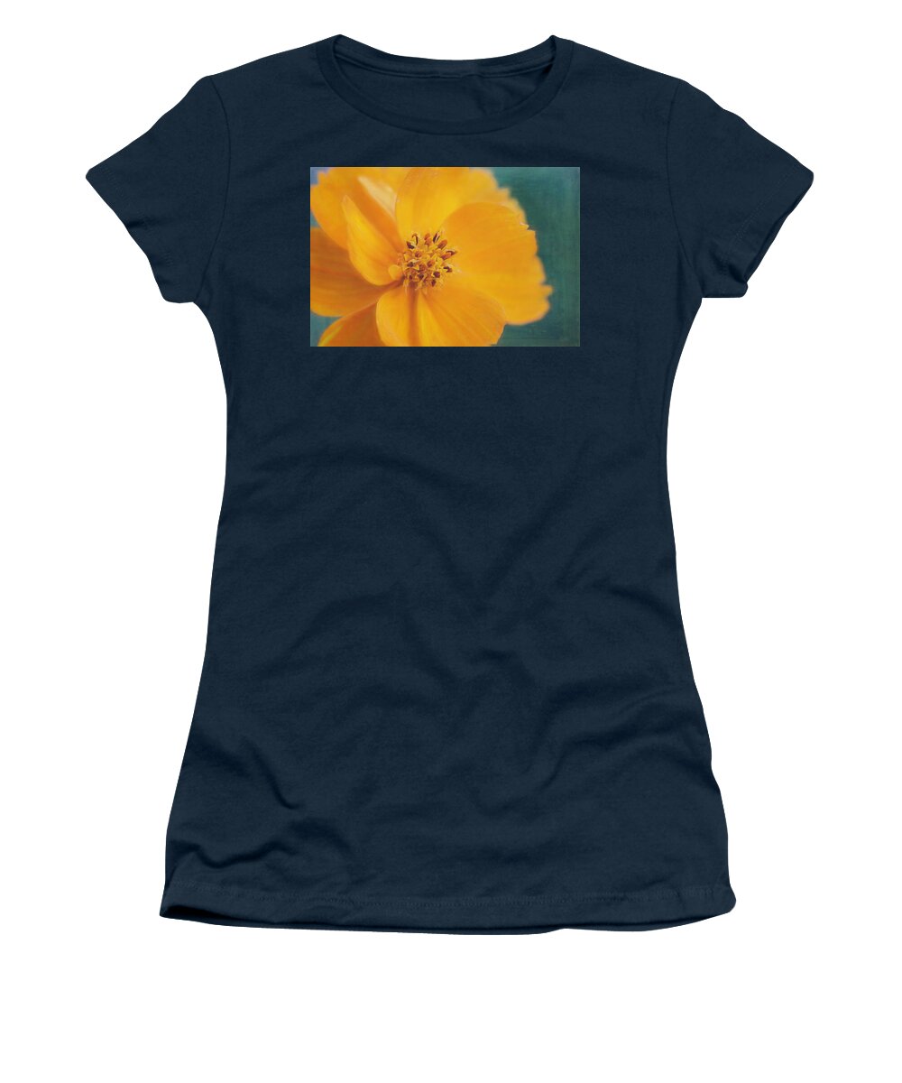 Cosmos Women's T-Shirt featuring the photograph Orange Cosmos by Cindi Ressler