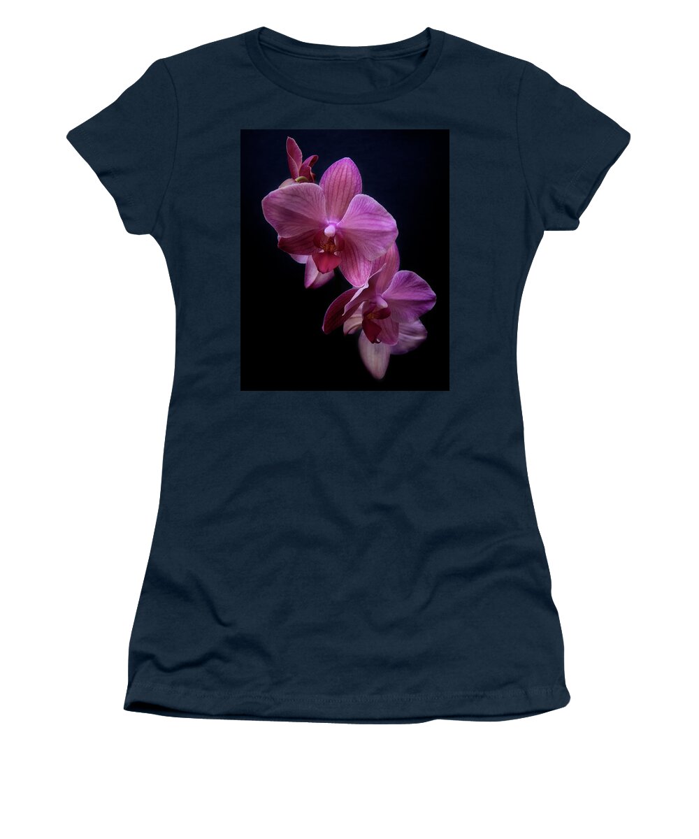Floral Women's T-Shirt featuring the photograph Orchid 10 by Rosette Doyle