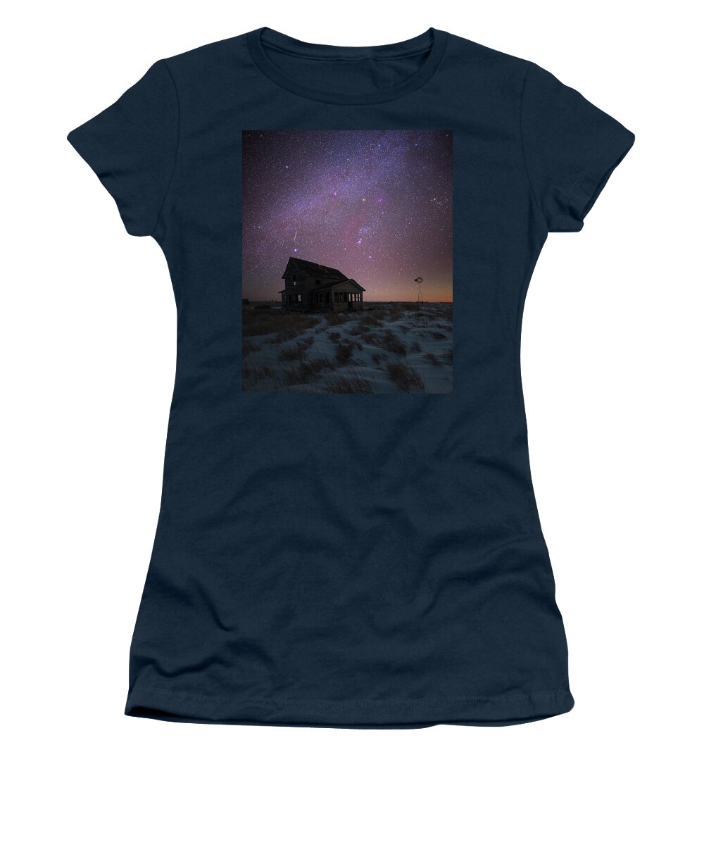 Orion Women's T-Shirt featuring the photograph Orion by Aaron J Groen