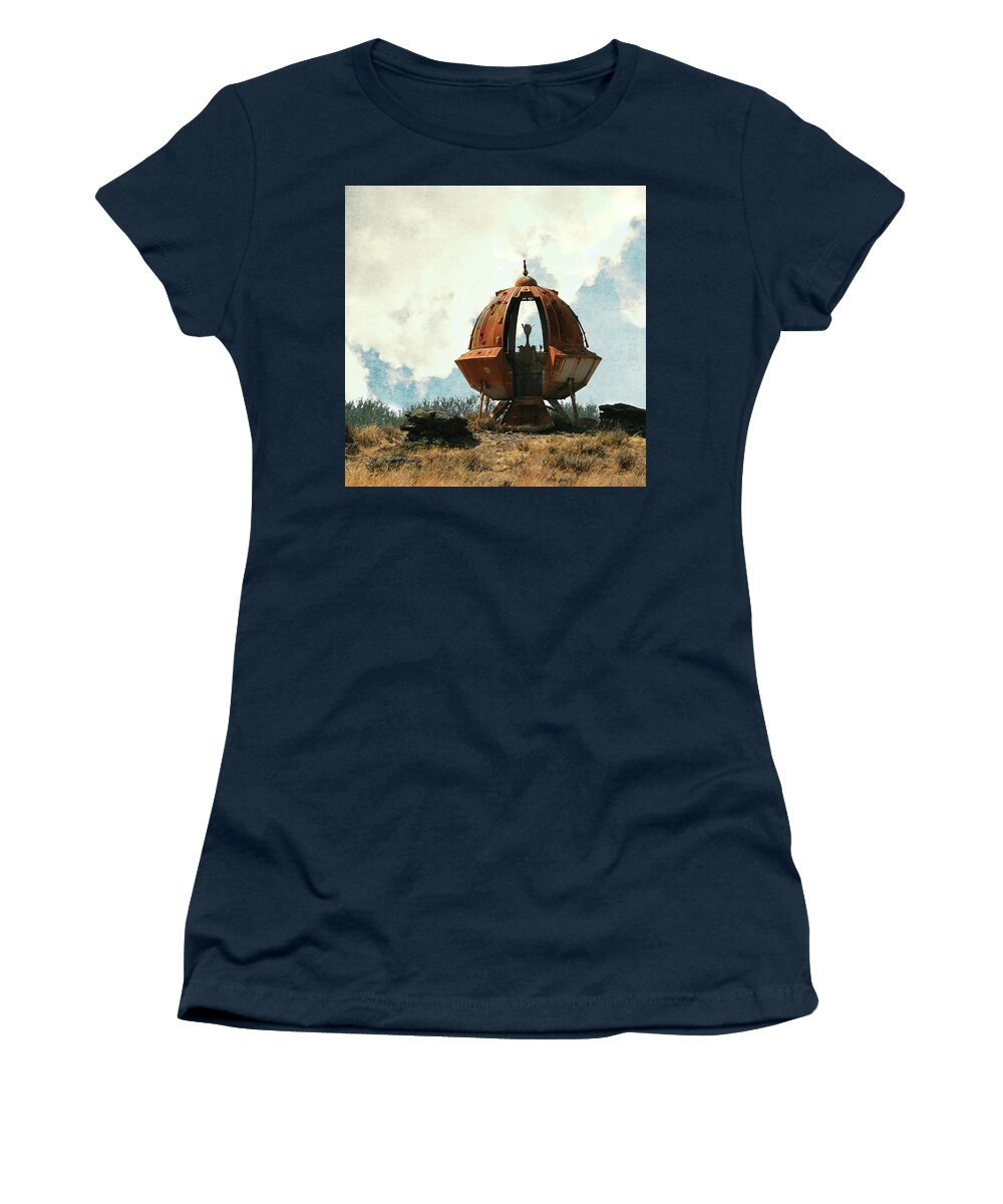 Landscape Women's T-Shirt featuring the photograph Out of This World by Robin Dickinson