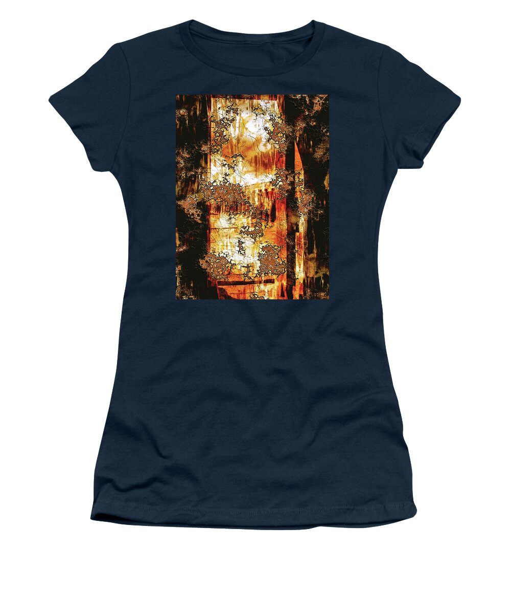 Abstract Prints Women's T-Shirt featuring the digital art Prophecy by Paula Ayers