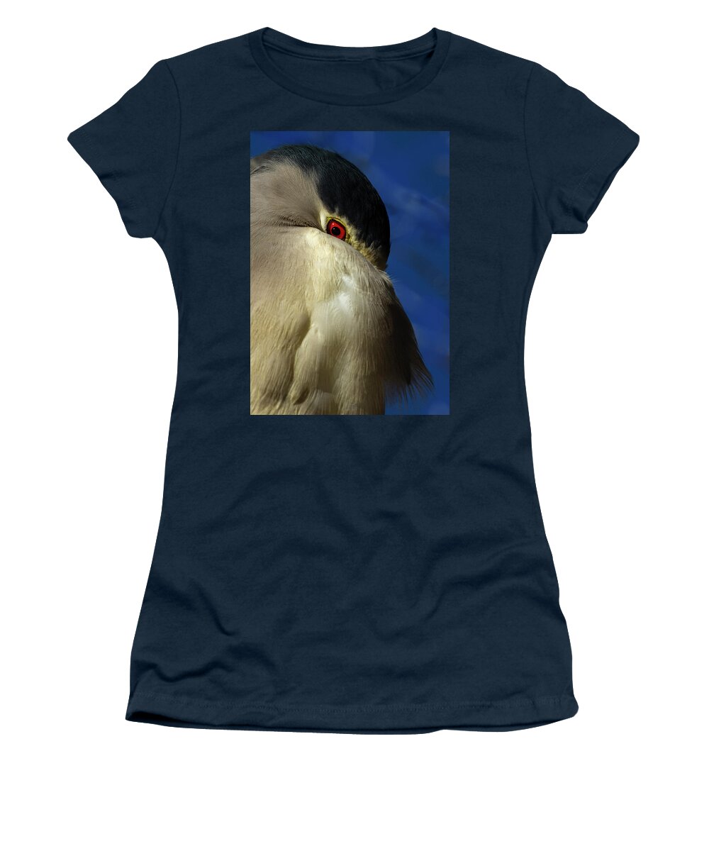 Red Eye Women's T-Shirt featuring the photograph Red Eye by Rick Mosher
