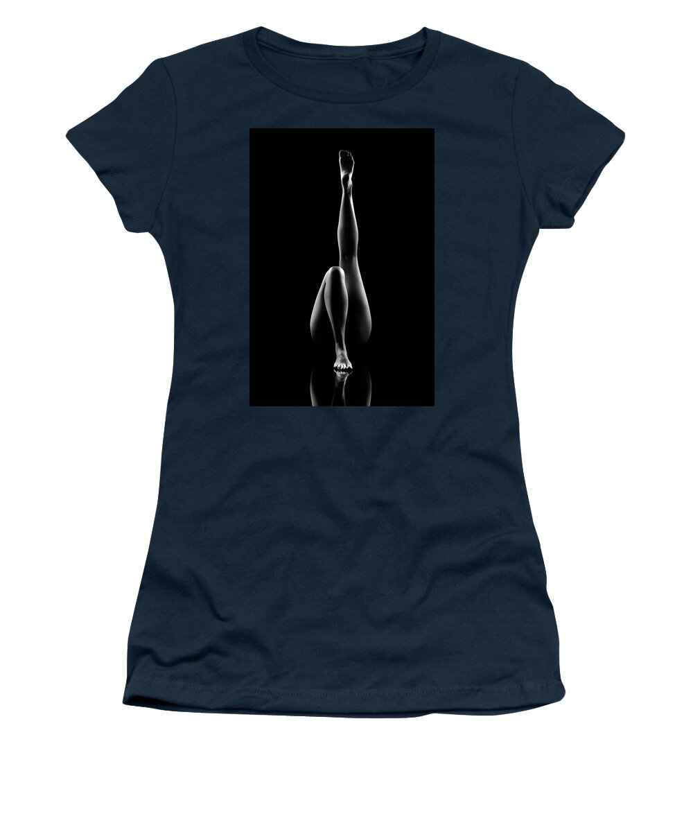 Woman Women's T-Shirt featuring the photograph Reflections of D'nell 7 by Johan Swanepoel