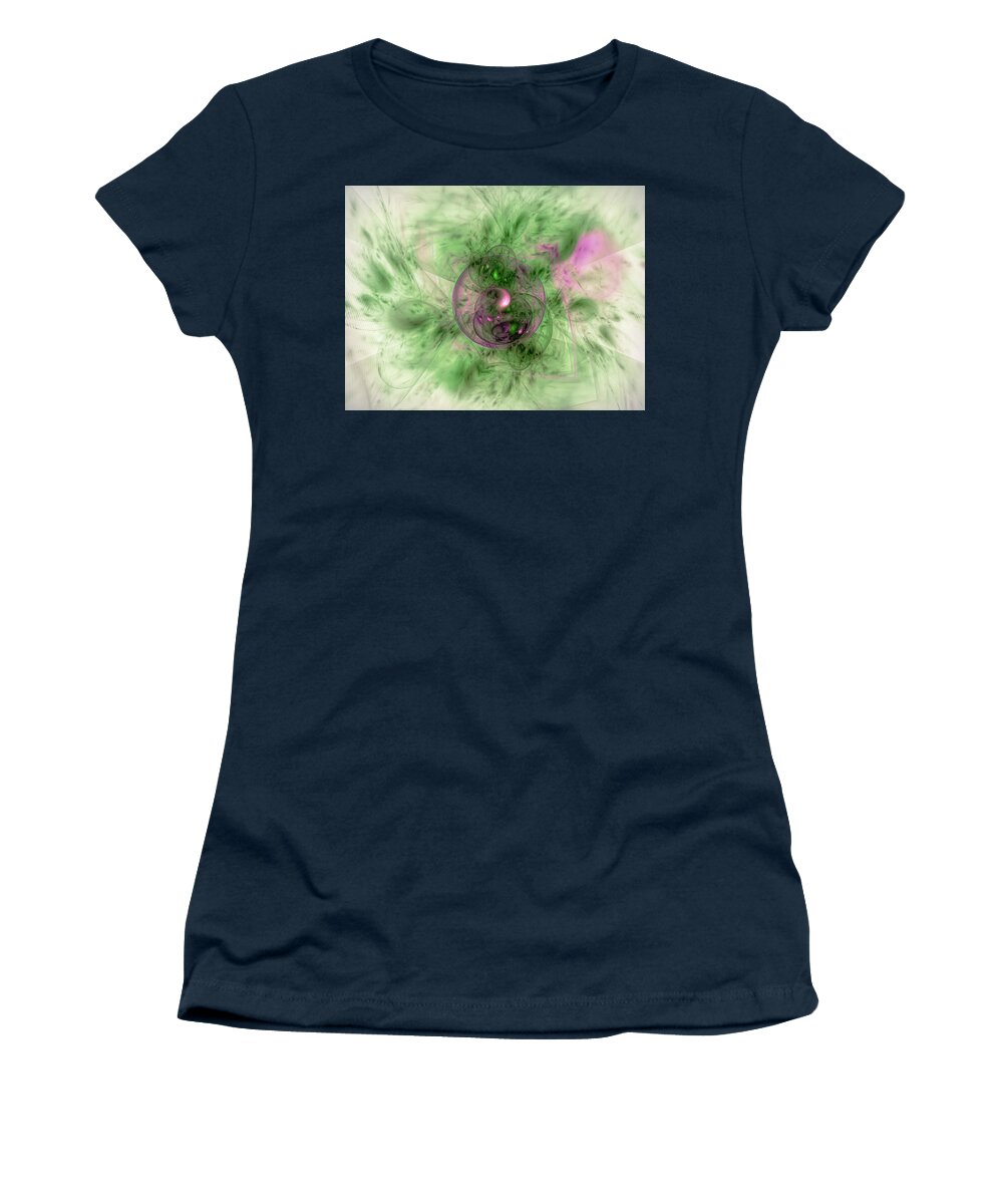 Home Women's T-Shirt featuring the digital art Save Me From Myself by Jeff Iverson