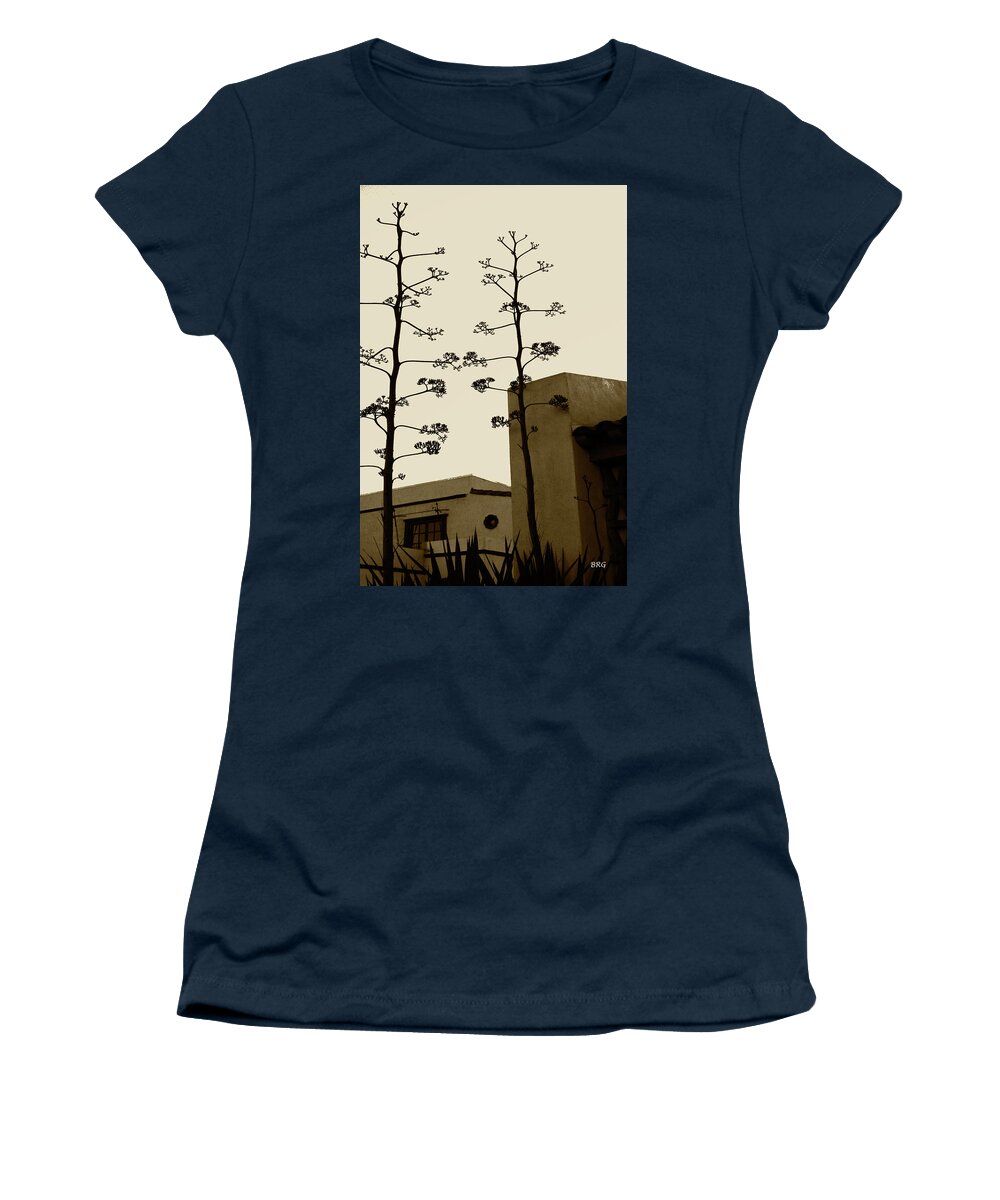 Architecture Women's T-Shirt featuring the photograph Sedona Series - Desert City by Ben and Raisa Gertsberg