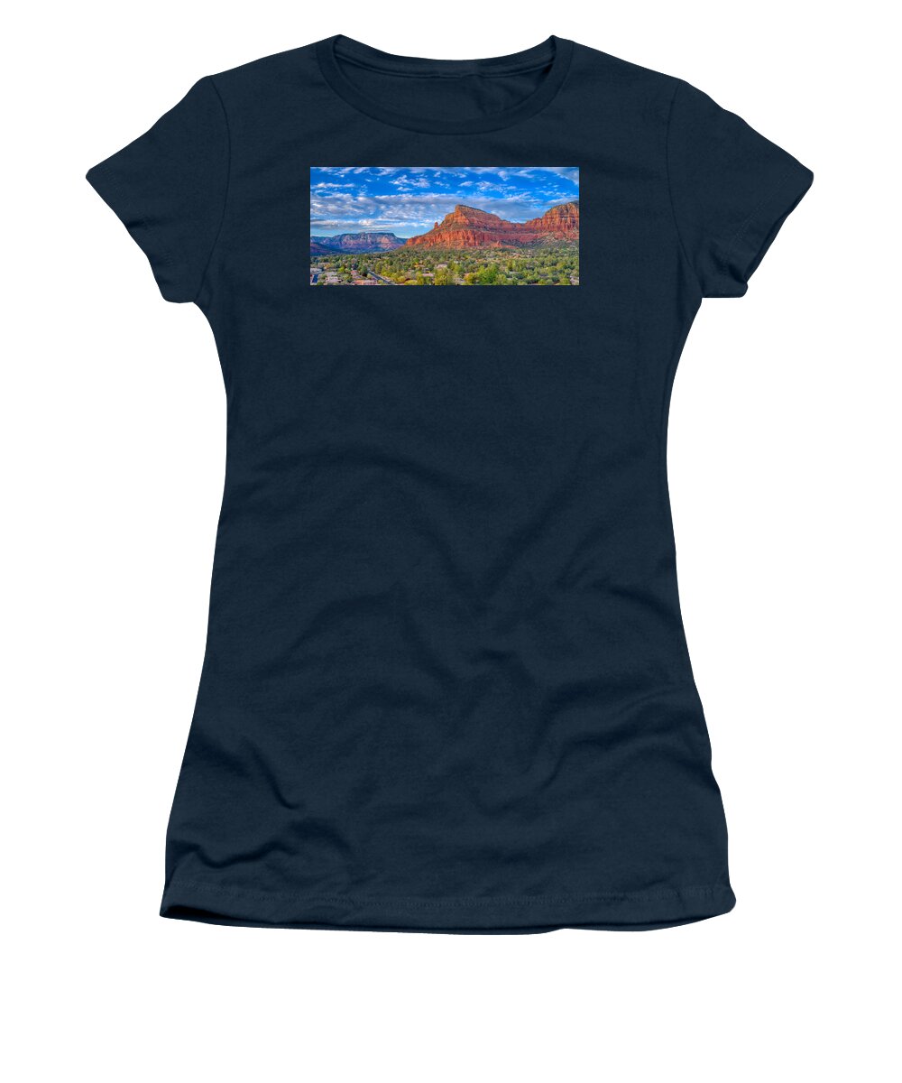 Sky Women's T-Shirt featuring the photograph Sedona Vibe by Anthony Giammarino