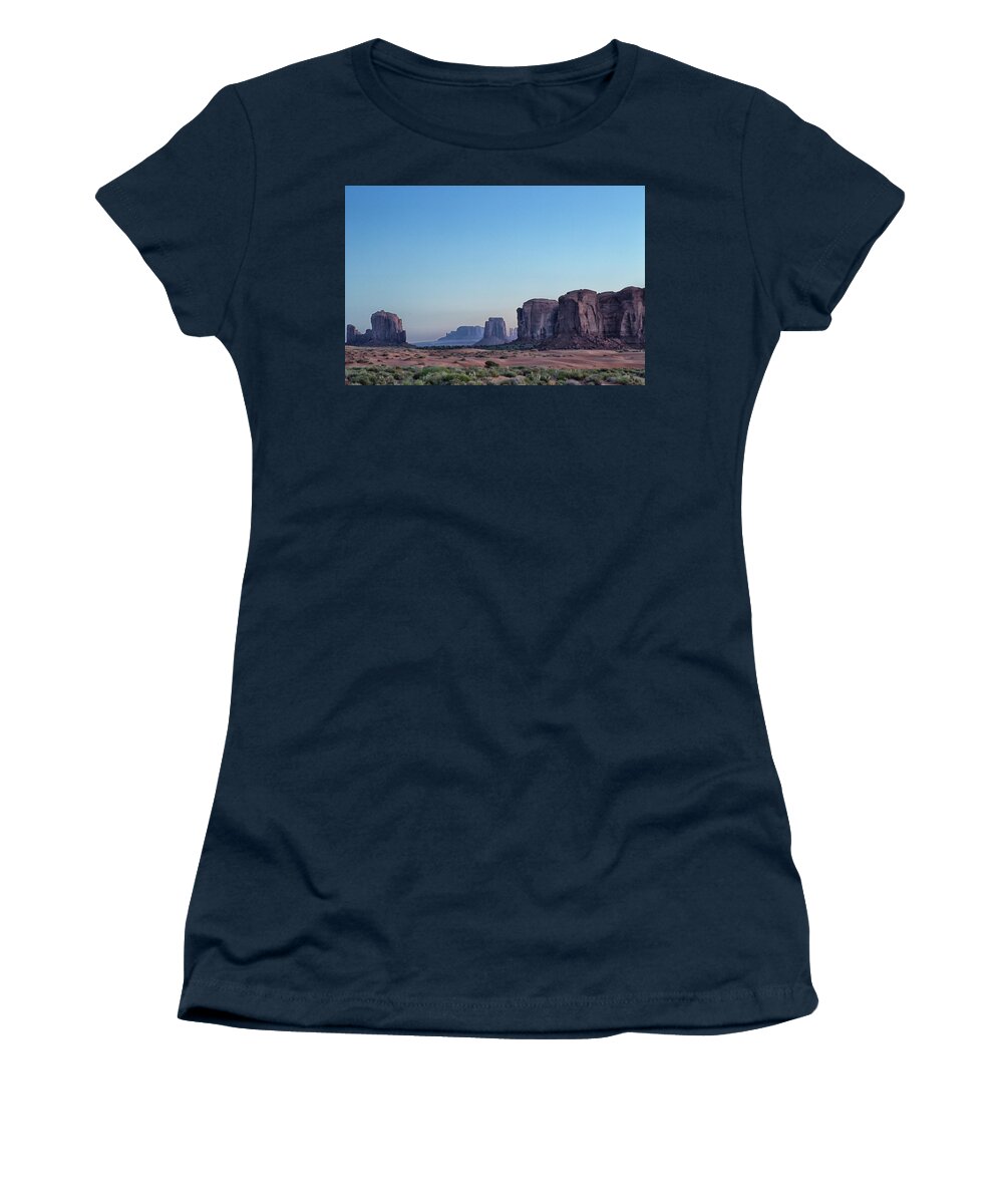 Sand Women's T-Shirt featuring the photograph Shifting Sand Dunes by Tom Kelly