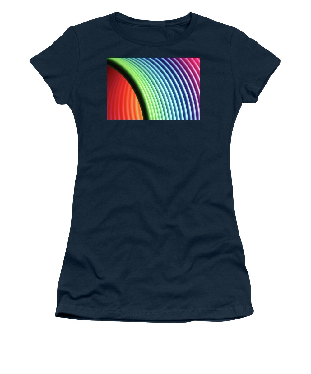 Slinky Women's T-Shirt featuring the photograph Slinky #2 by Jerry Griffin