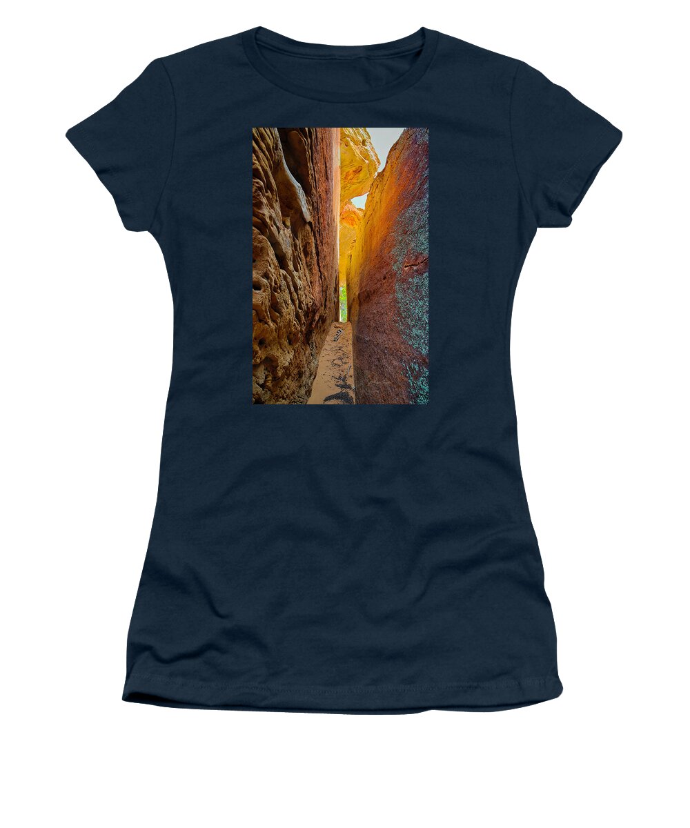 Beautiful Photos Women's T-Shirt featuring the photograph South of Pryors 8 by Roger Snyder