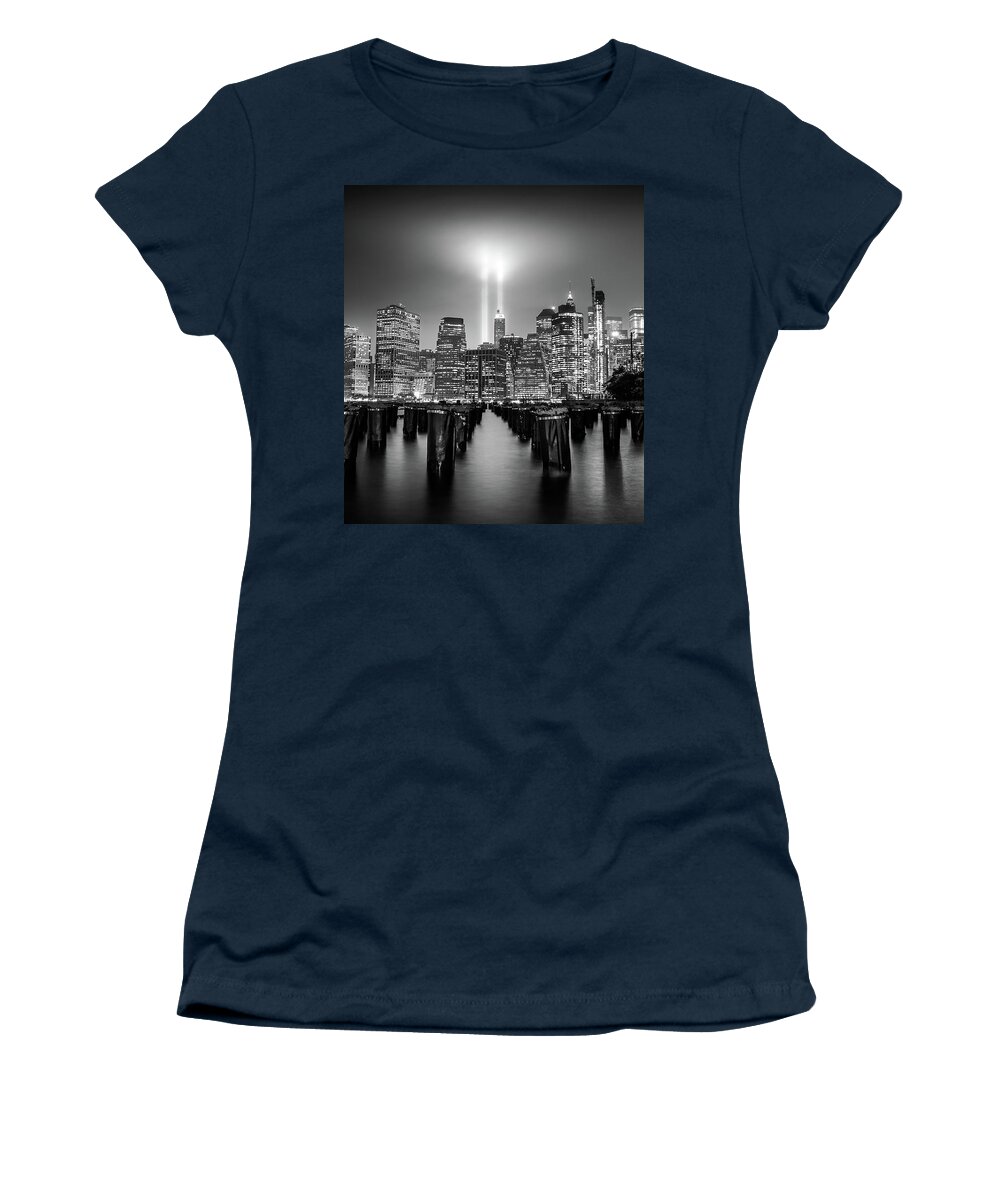 New York Women's T-Shirt featuring the photograph Spirit of New York by Nicklas Gustafsson
