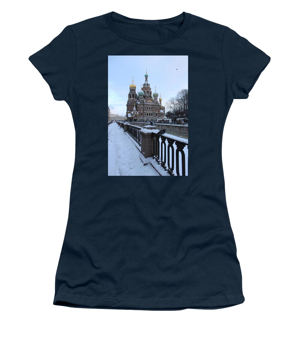 St. Petersburg Women's T-Shirt featuring the photograph St. Petersburg by FD Graham
