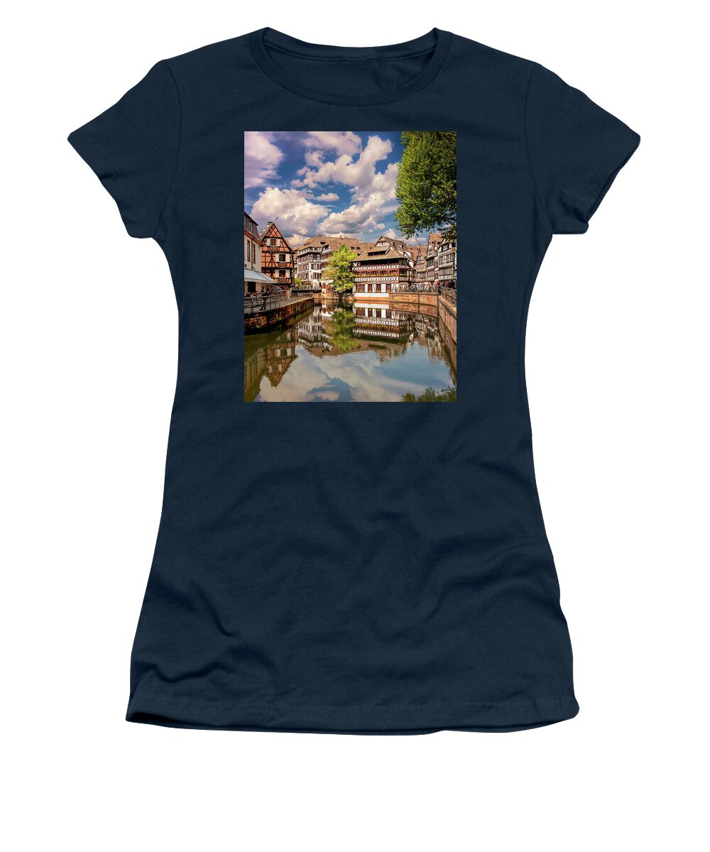 Strasbourg Women's T-Shirt featuring the photograph Strasbourg Center by Endre Balogh