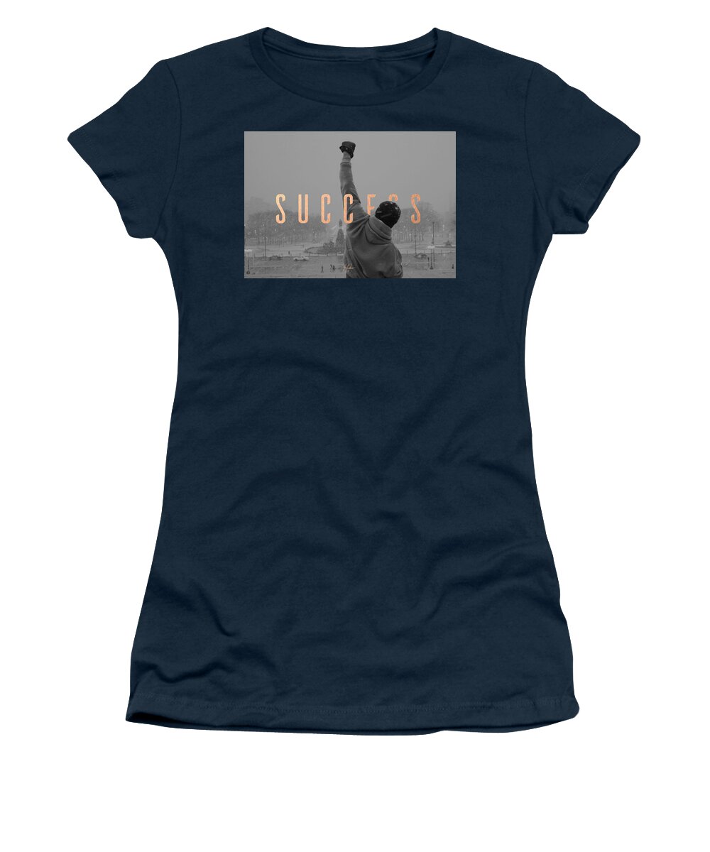  Women's T-Shirt featuring the digital art Success by Hustlinc