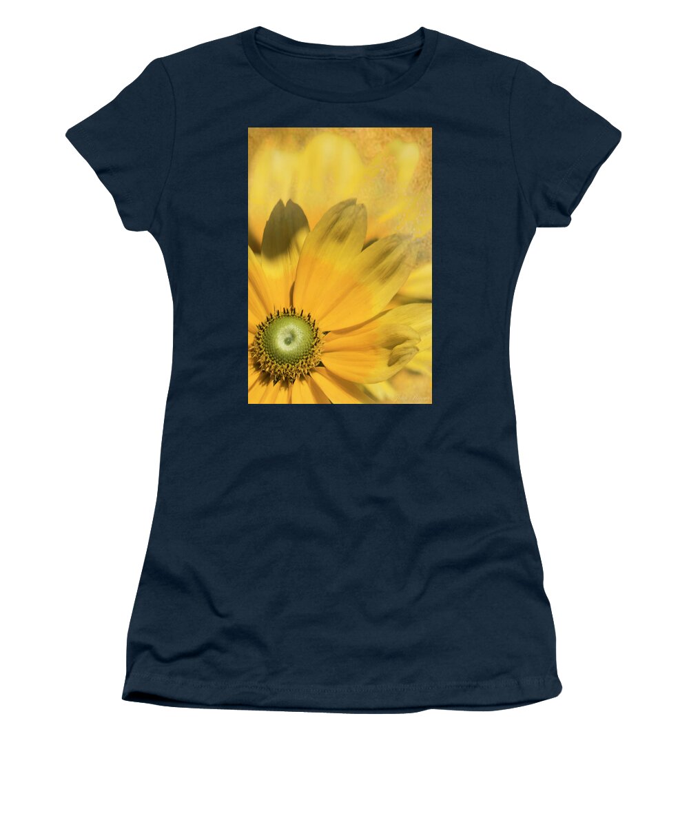 Floral Women's T-Shirt featuring the photograph Sunny Side Up by John Rivera