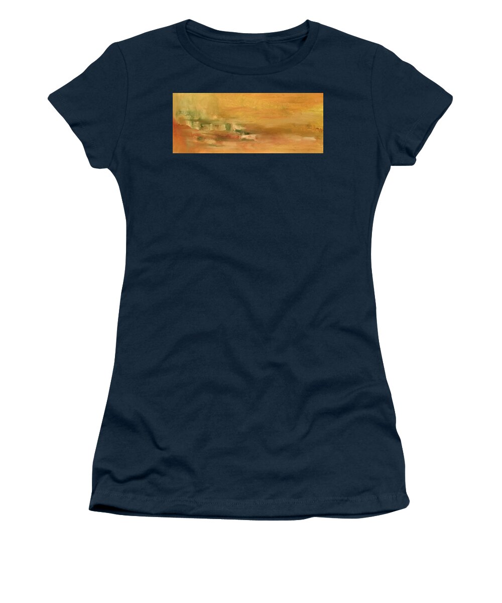  Women's T-Shirt featuring the painting Sunset2 by Beverly Smith