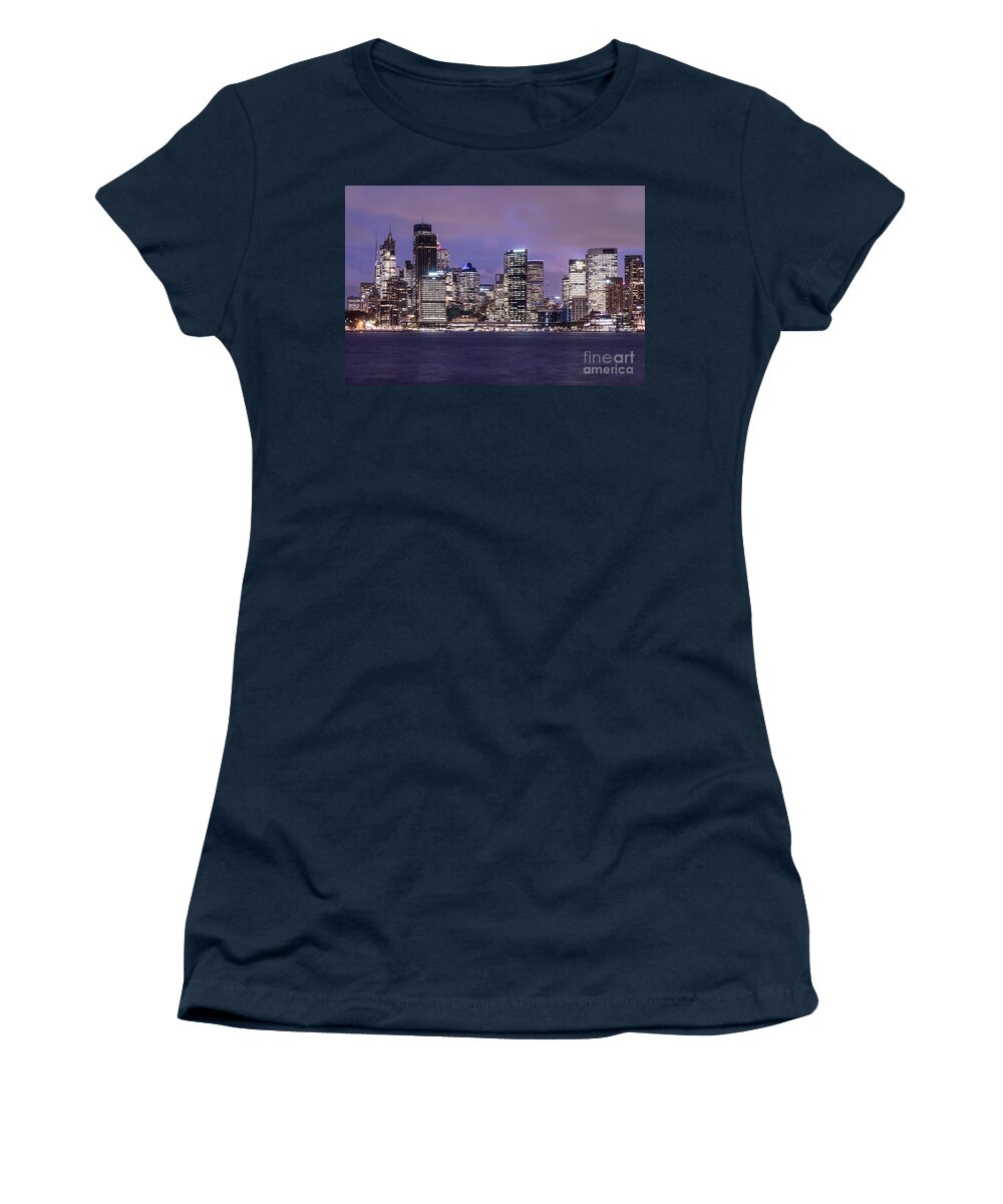 Australia Women's T-Shirt featuring the photograph Sydney skyline by Didier Marti
