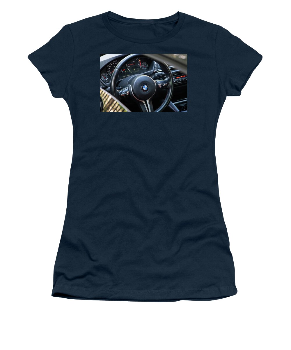 Bmw M4 Wheel Women's T-Shirt featuring the photograph The Wheel by Rocco Silvestri
